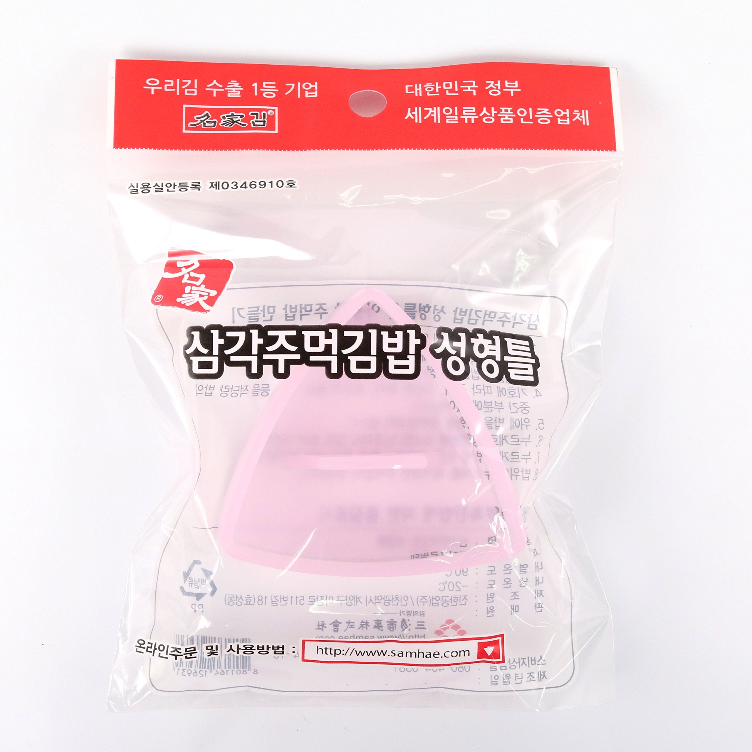 Myungga Gim, Samgak Gimbap Mold, Samgak Kimbap Rice Mold