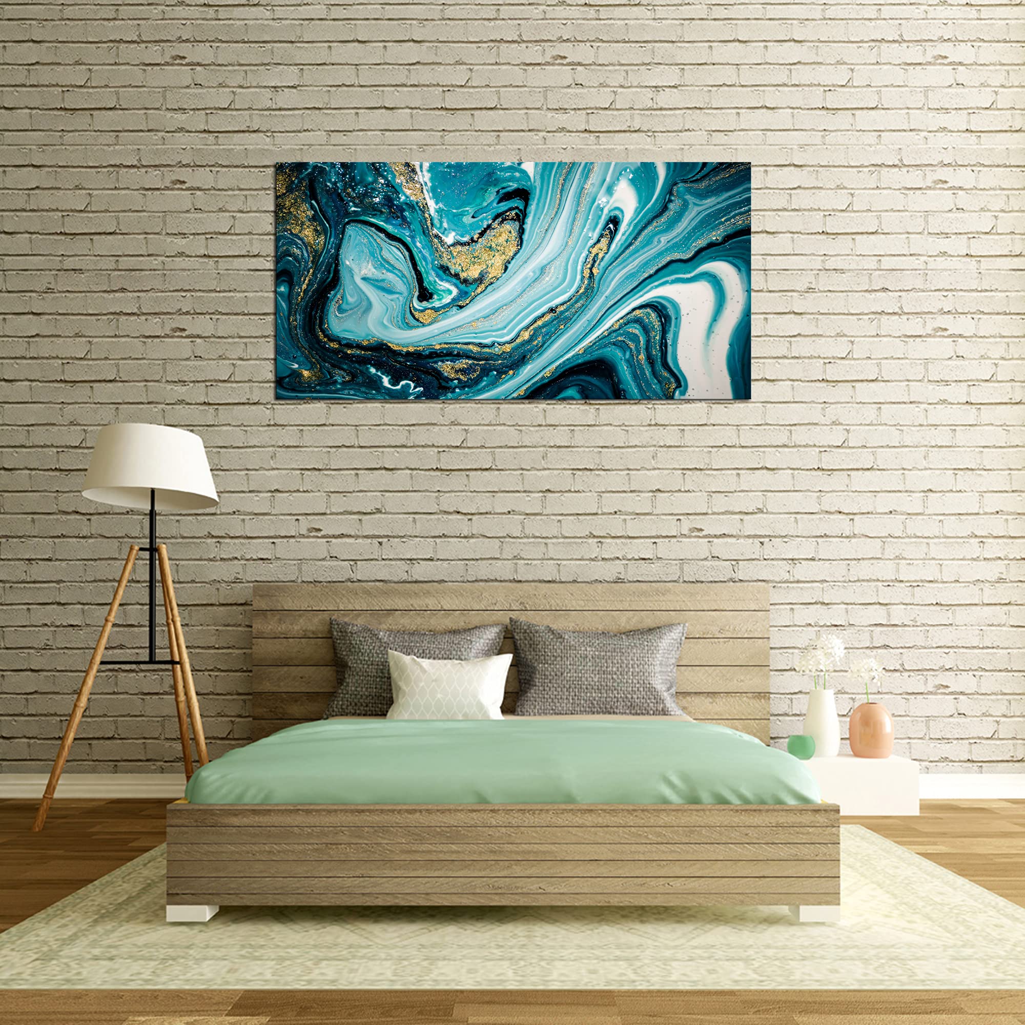 Xxmwallart Fc2750 Abstract Texture Wall Art Marble Vortex Canvas Prints Painting For Living Room Bedroom Kitchen Home And Office