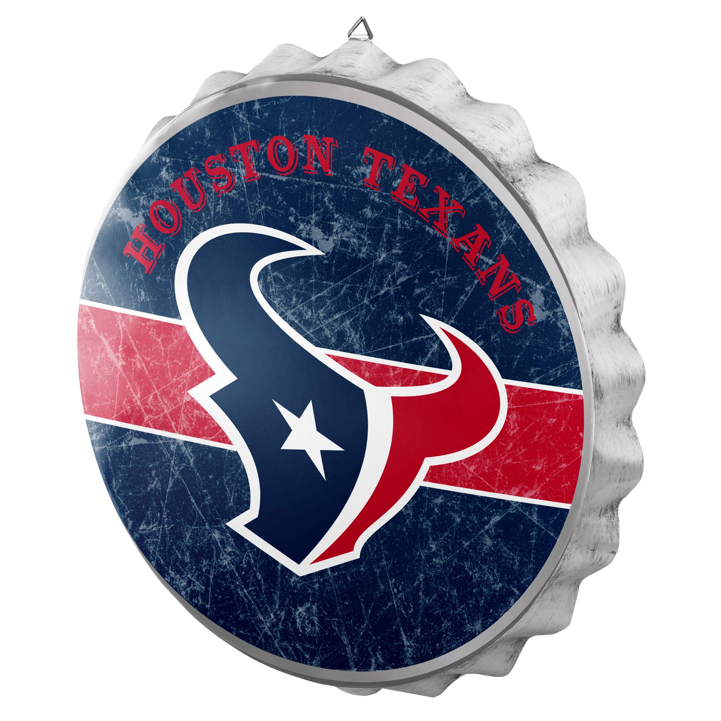 FOCO Houston Texans NFL Bottle Cap Wall Sign