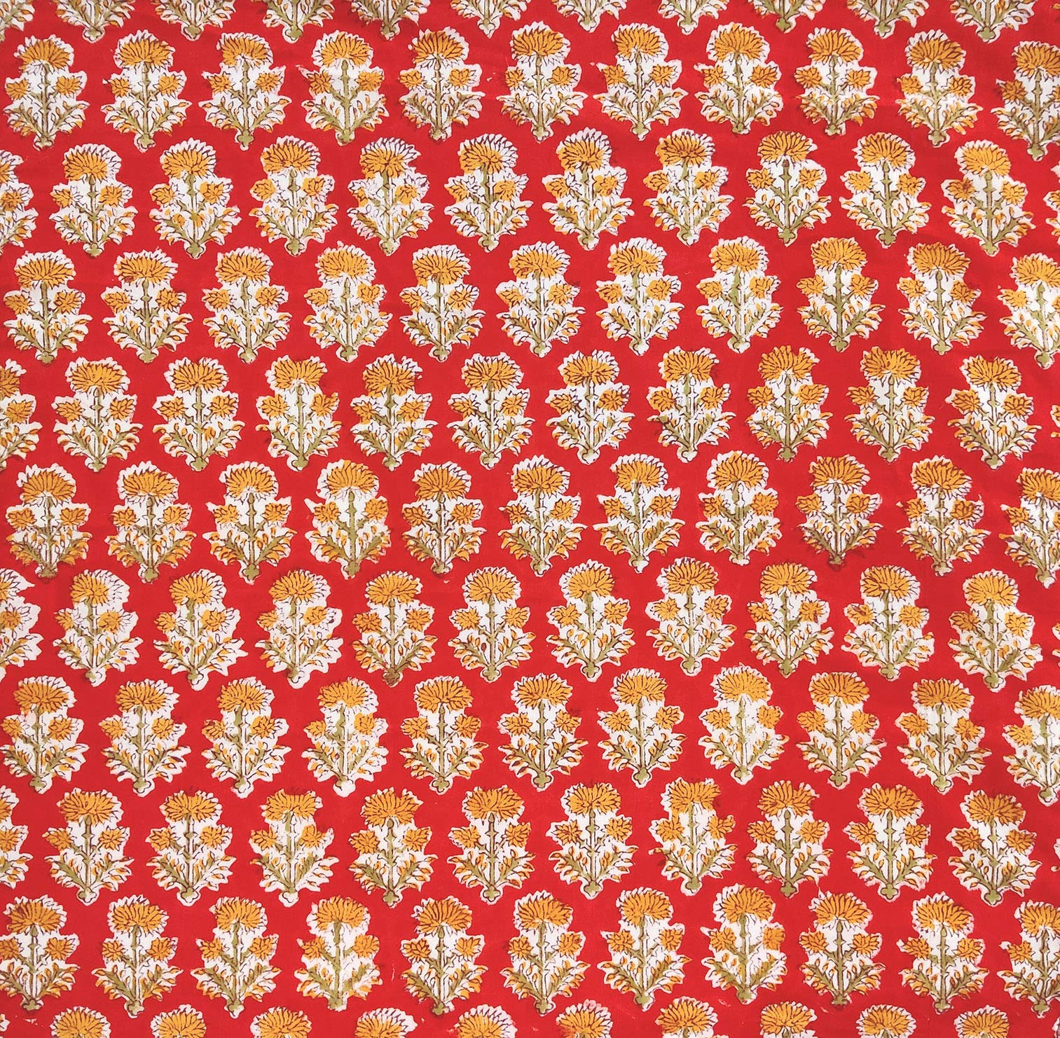 Craftbot Cotton Dinner Napkins 18X18 Inches - Washable Cloth Napkins Set Of 6 - Everyday Use Or Dinner Party And Events - Red Li