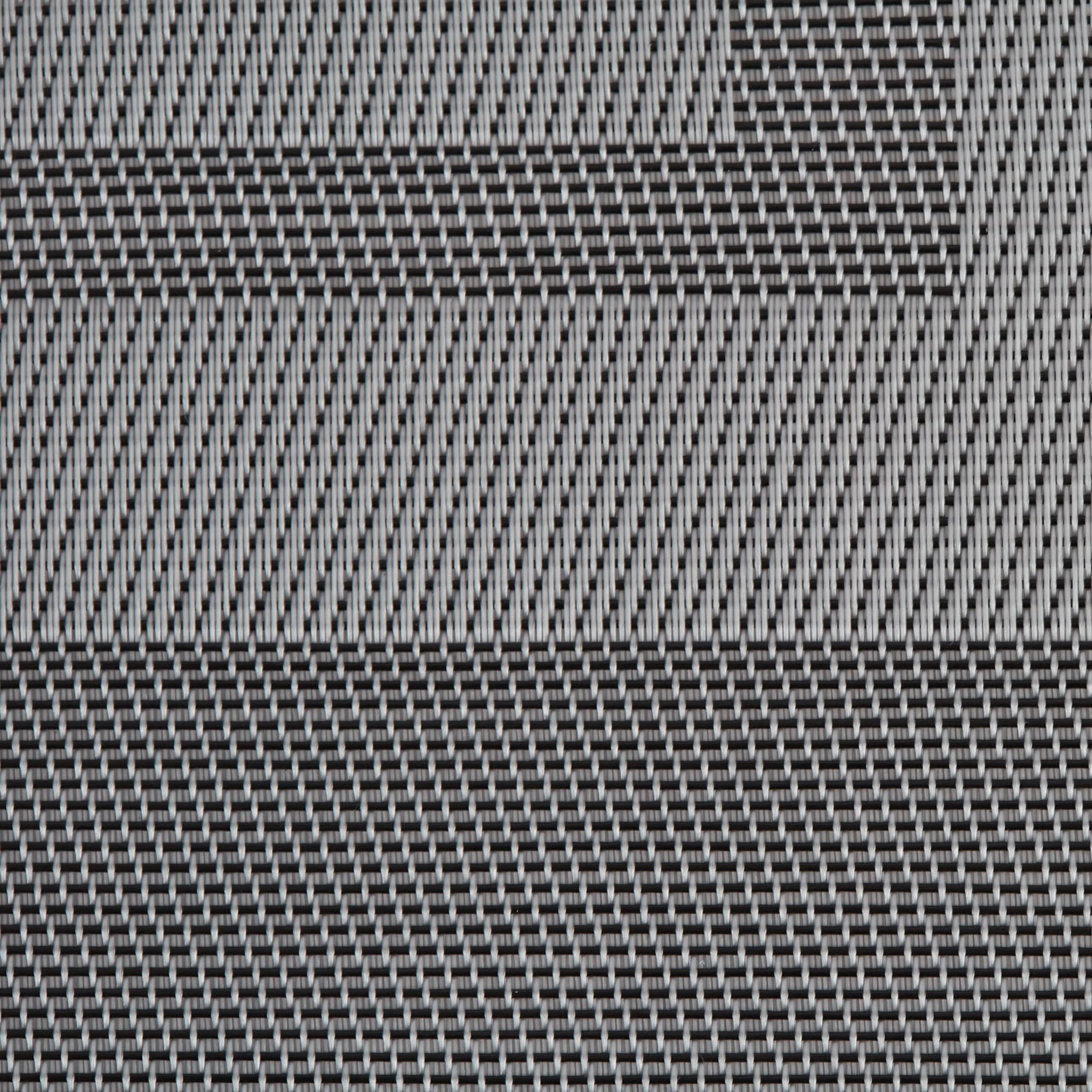 DII Gray Pvc Doubleframe Placemat (Set of 6)