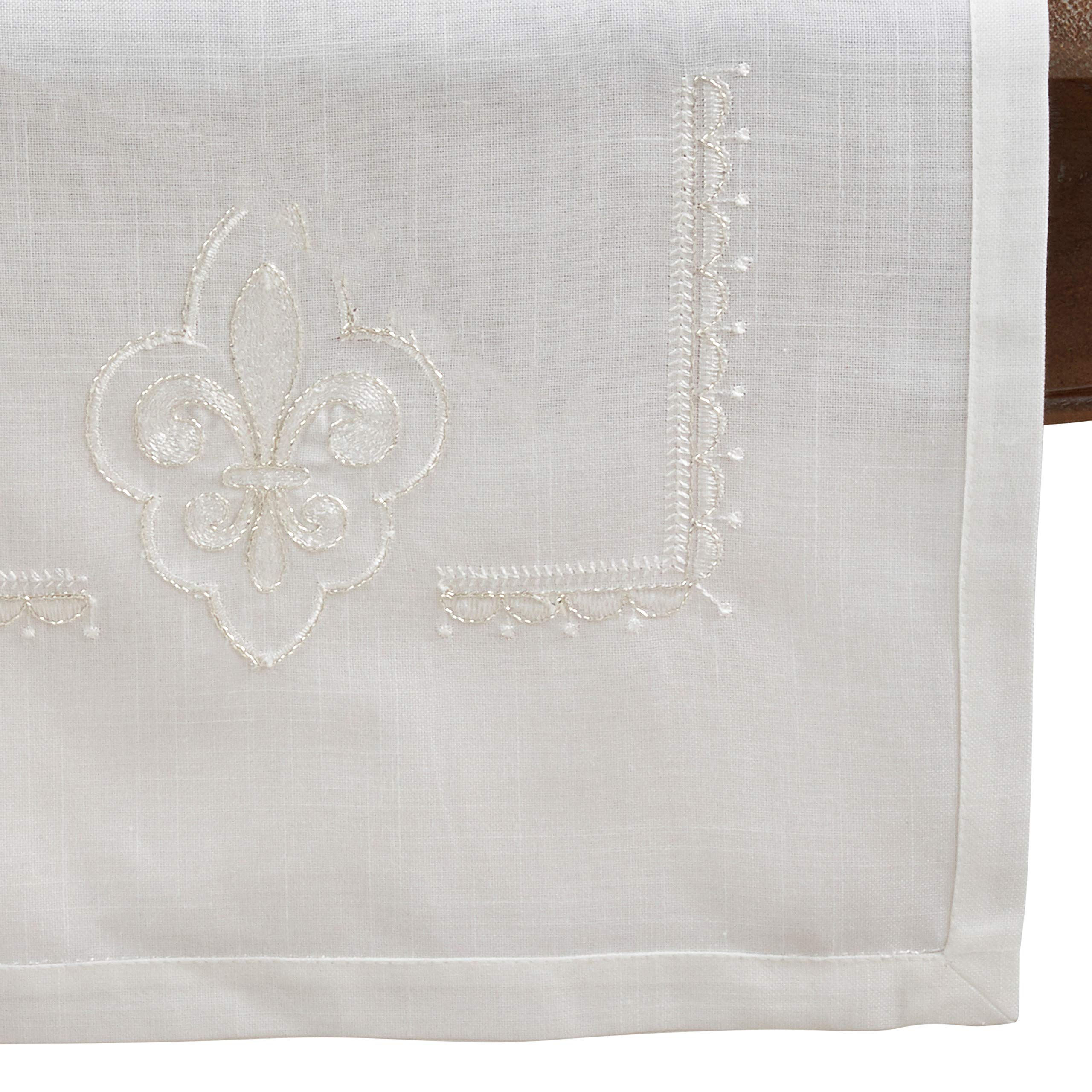 Saro Lifestyle Fleur-De-Lis Collection Table D  Cor
