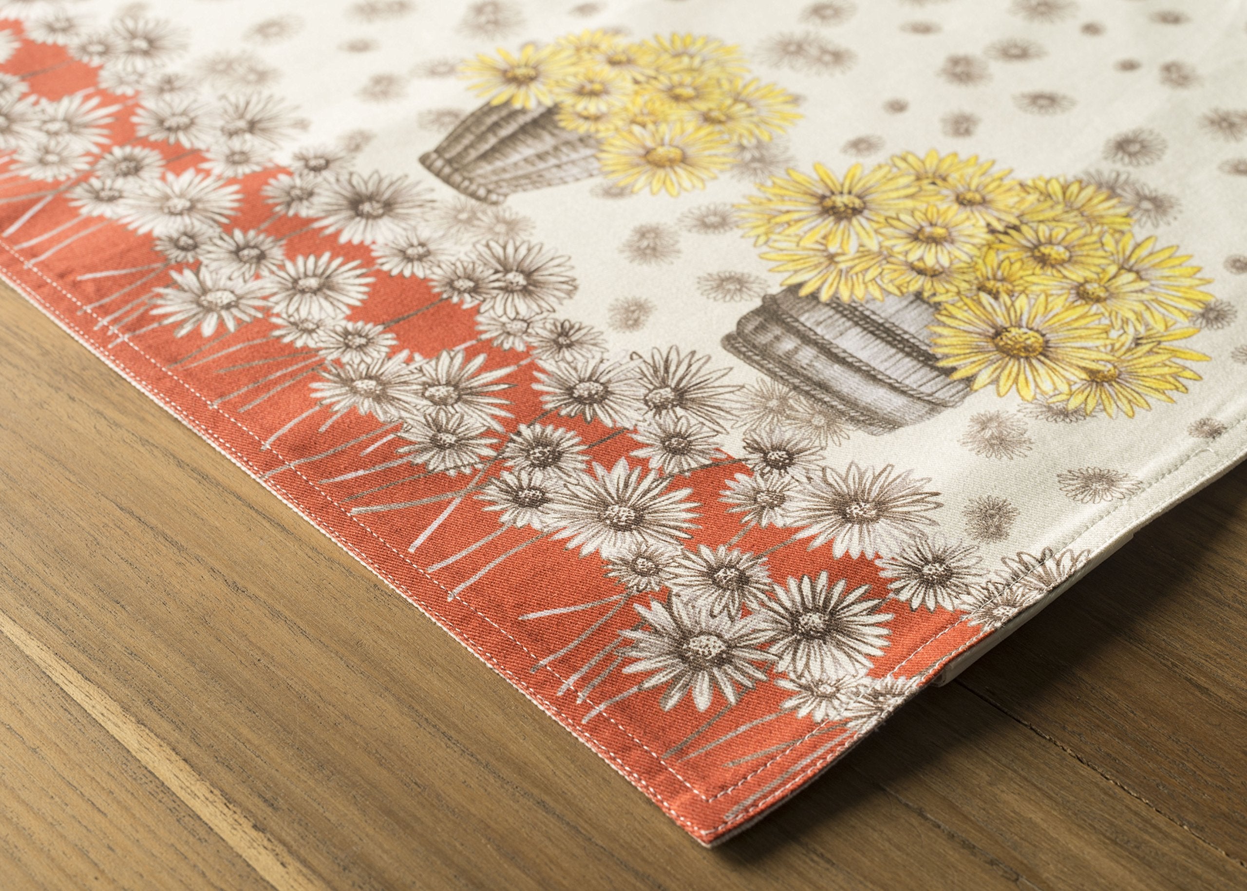 Maison D' Hermine Placemats 100% Cotton Decorative Cloth Place Mat Washable Dinner Placemat, Holiday, Dinner, Wedding, Baby Show
