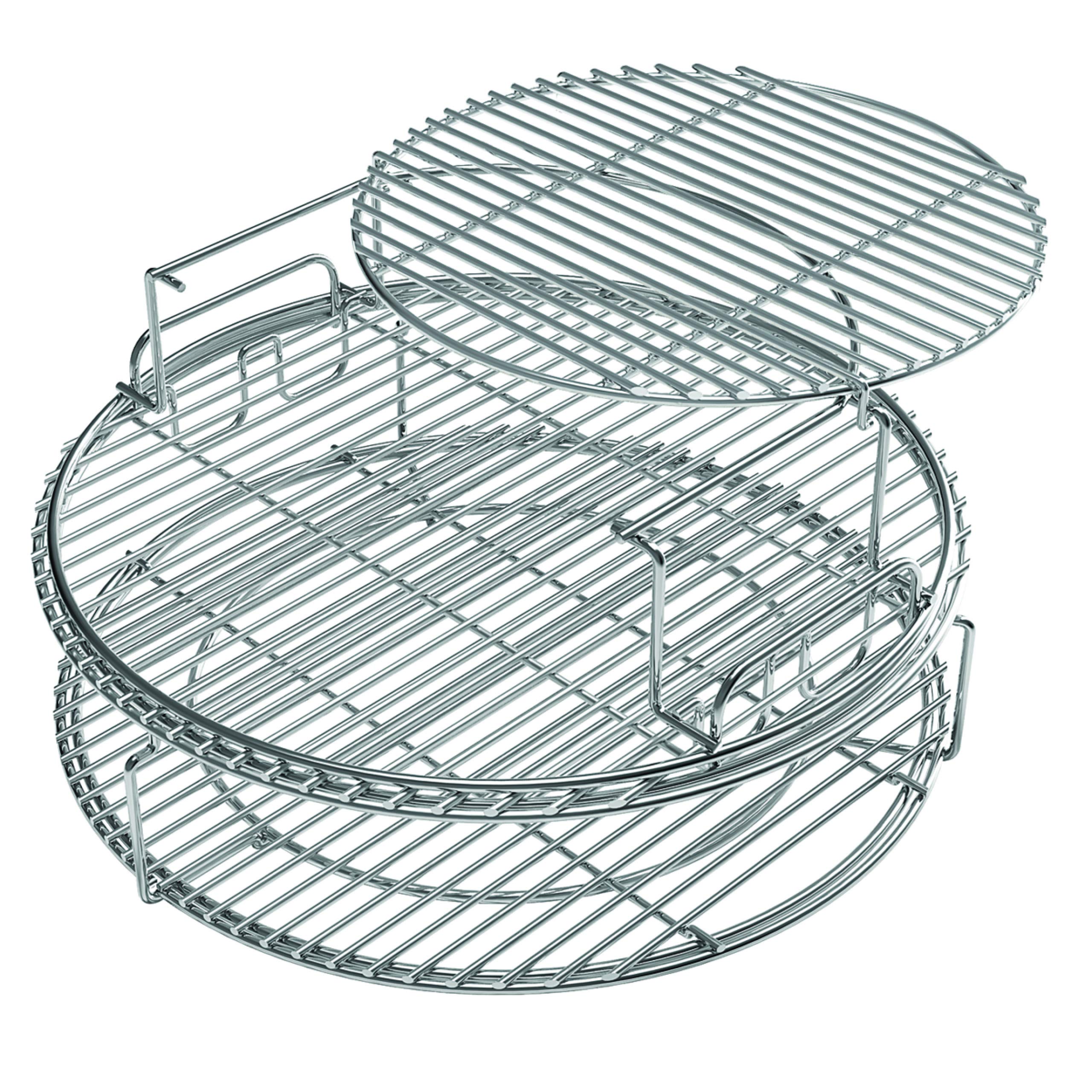3 Tier 5 Piece Eggspander Replacement Kit For Large Big Green Egg
