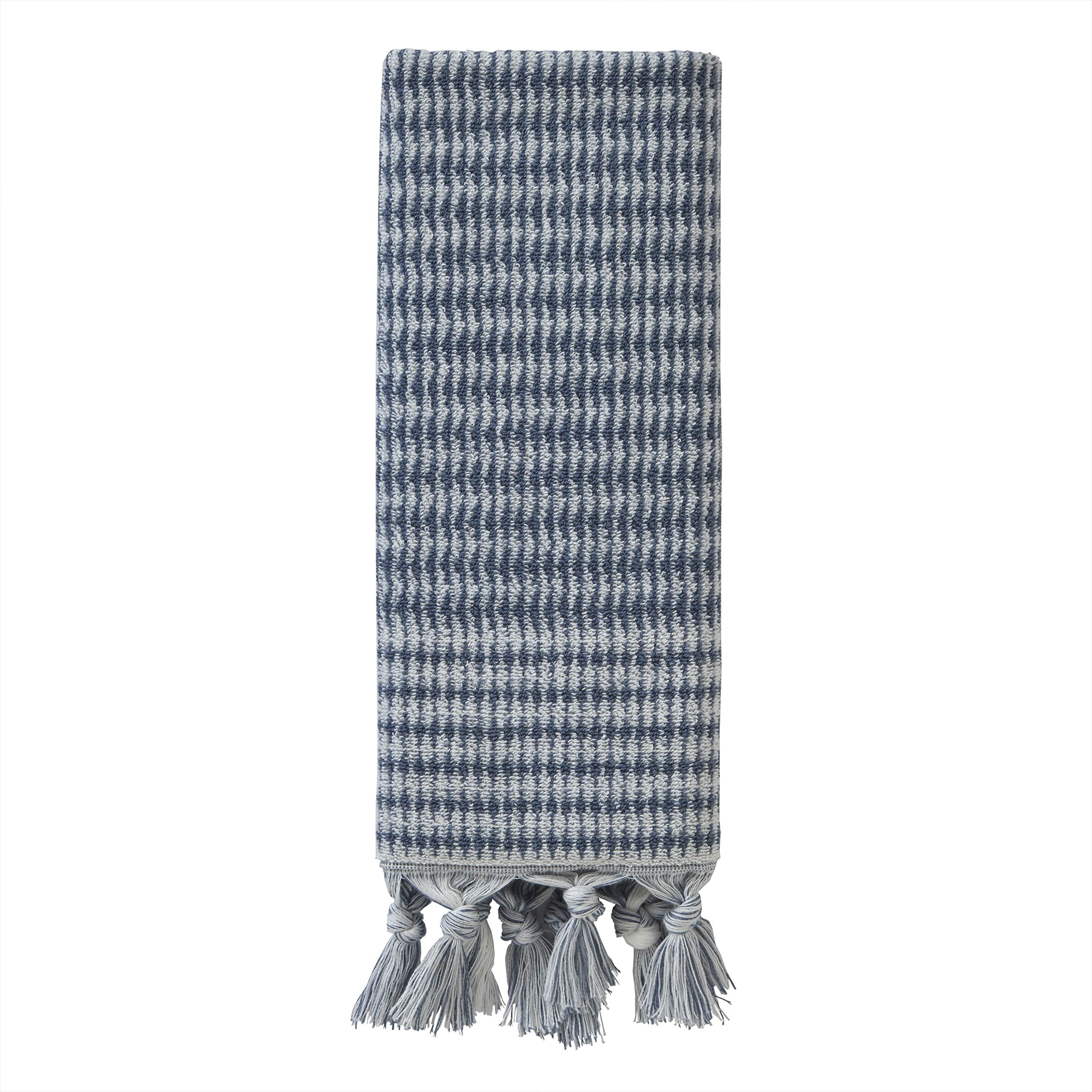 Skl Home By Saturday Knight Ltd. Longborough Hand Towel (2-Pack),Denim Blue, 16X26