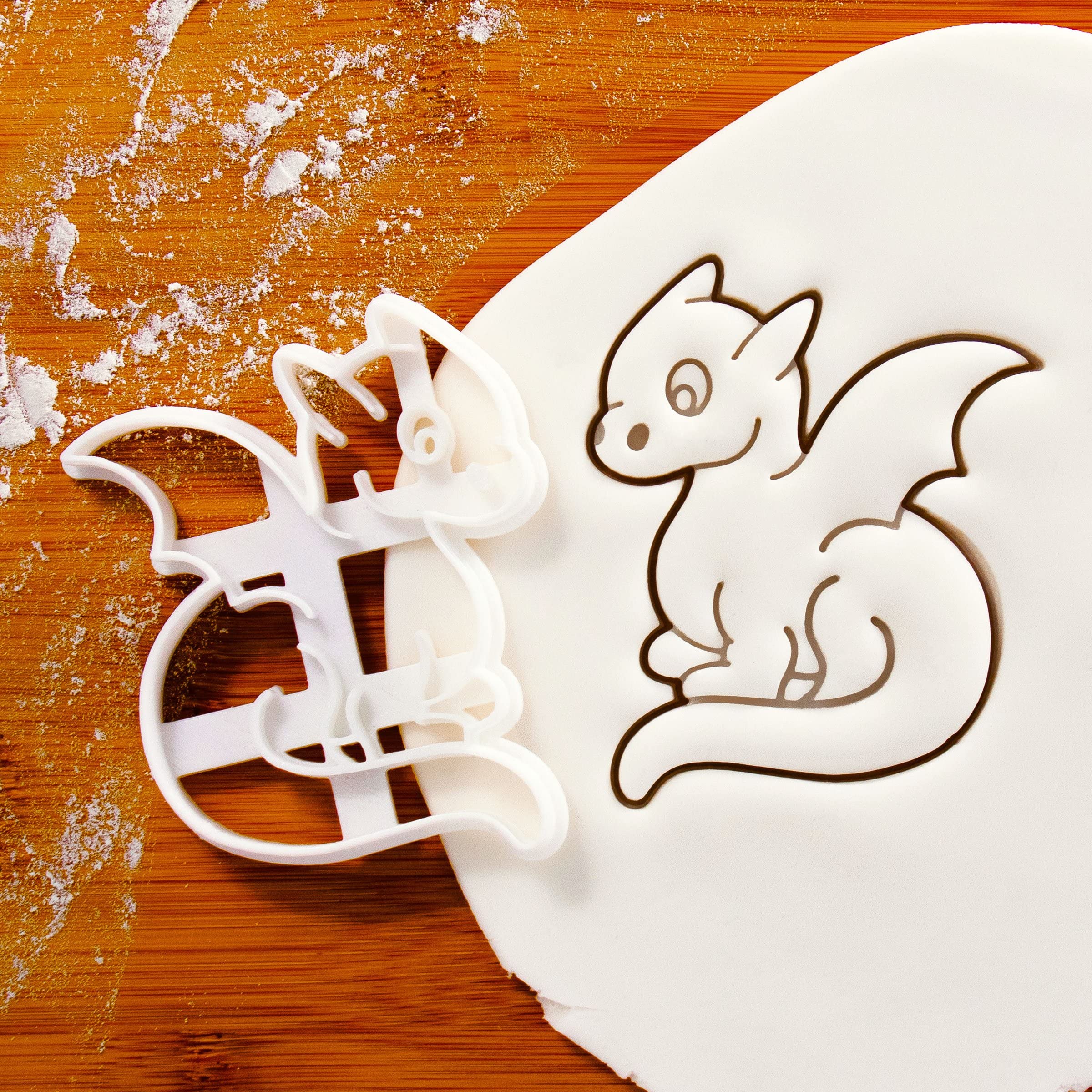 Baby Dragon Cookie Cutter, 1 Piece - Bakerlogy