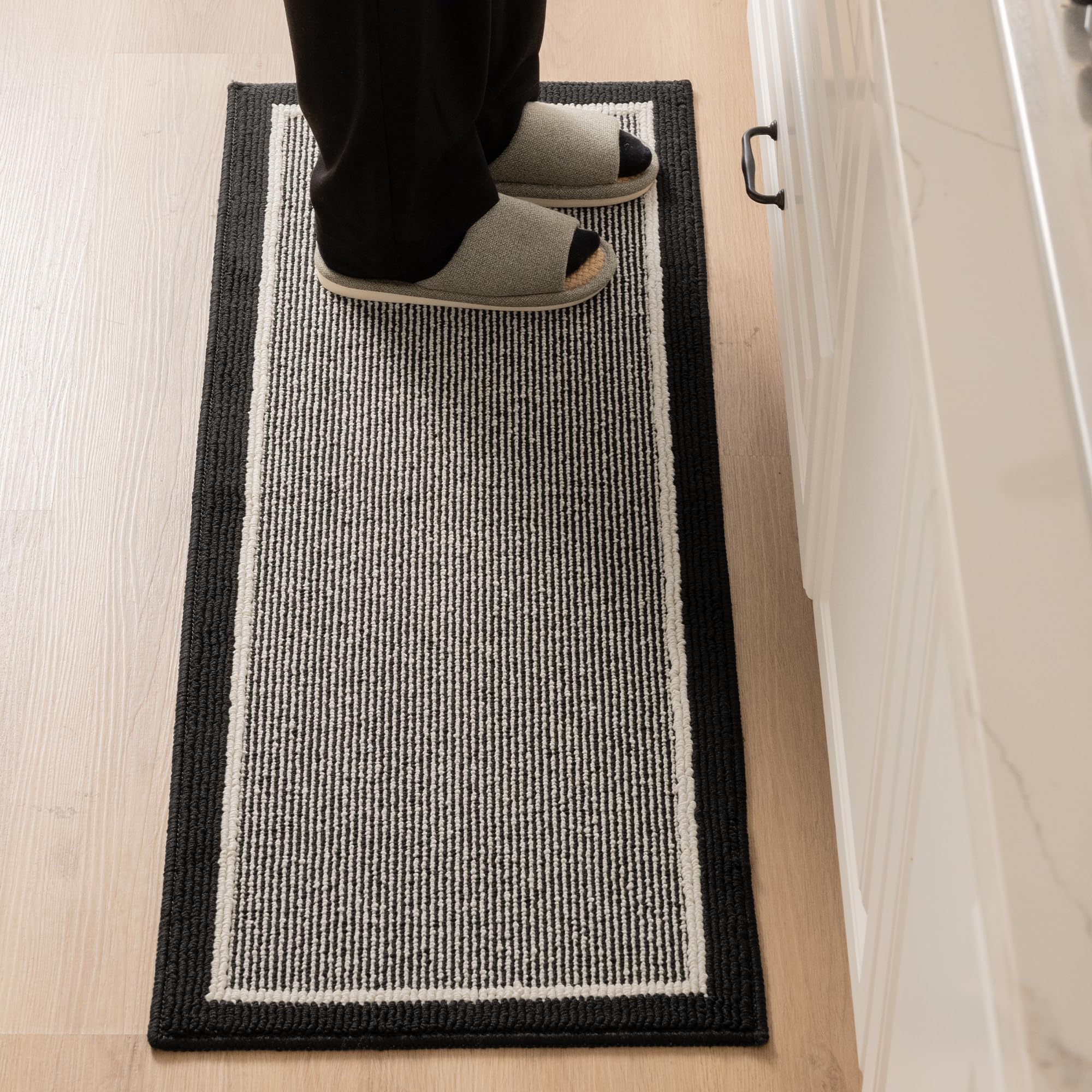 GRANNY SAYS Kitchen Mats for Floor, Kitchen Rugs Non Slip Washable, Runner Rugs for Kitchen Floor, 47 x 17.7, Stain Resistant Co