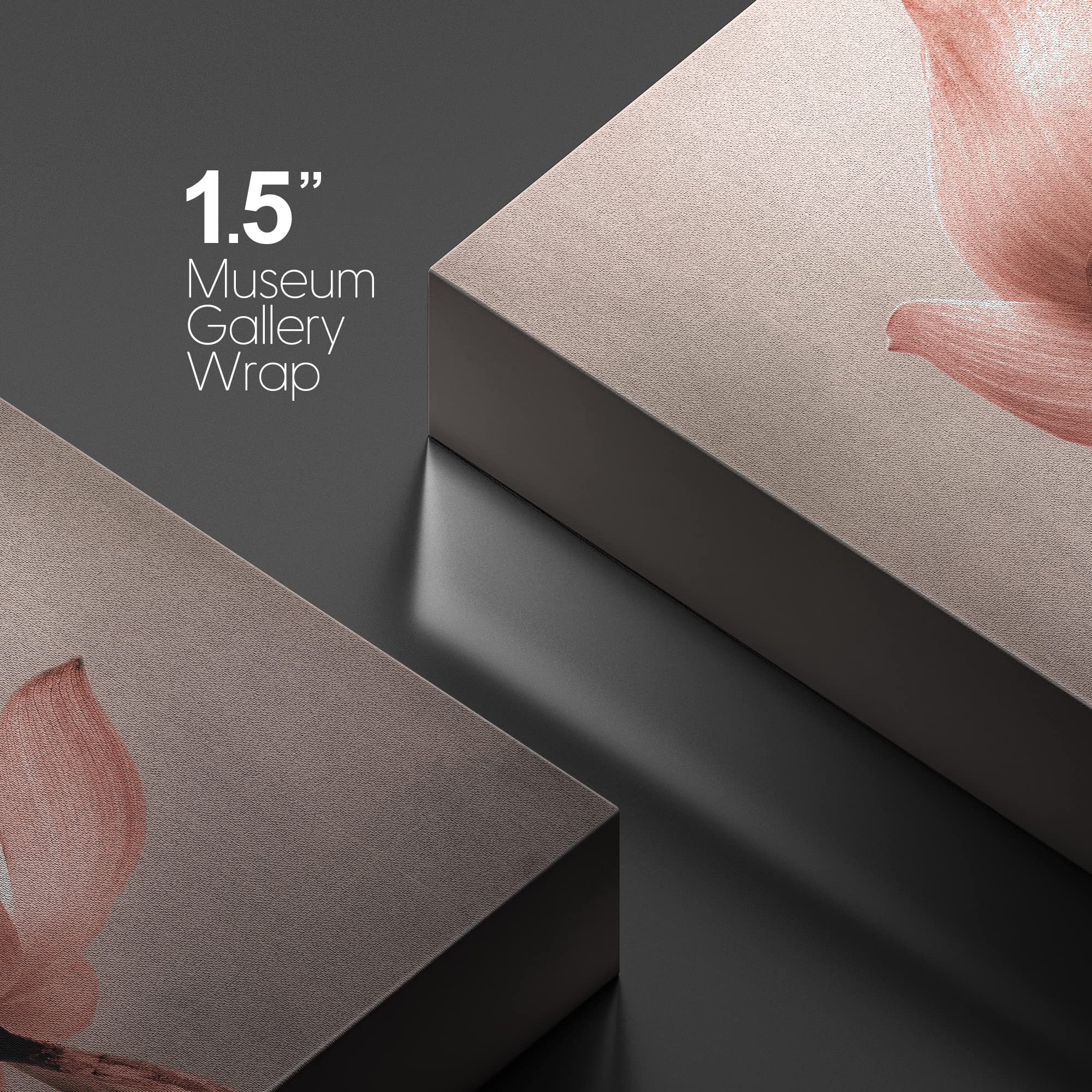 Wall26 Canvas Wall Art - Closeup Of Lotus Flower - Gallery Wrap Modern Home Art | Ready To Hang - 24X36 Inches