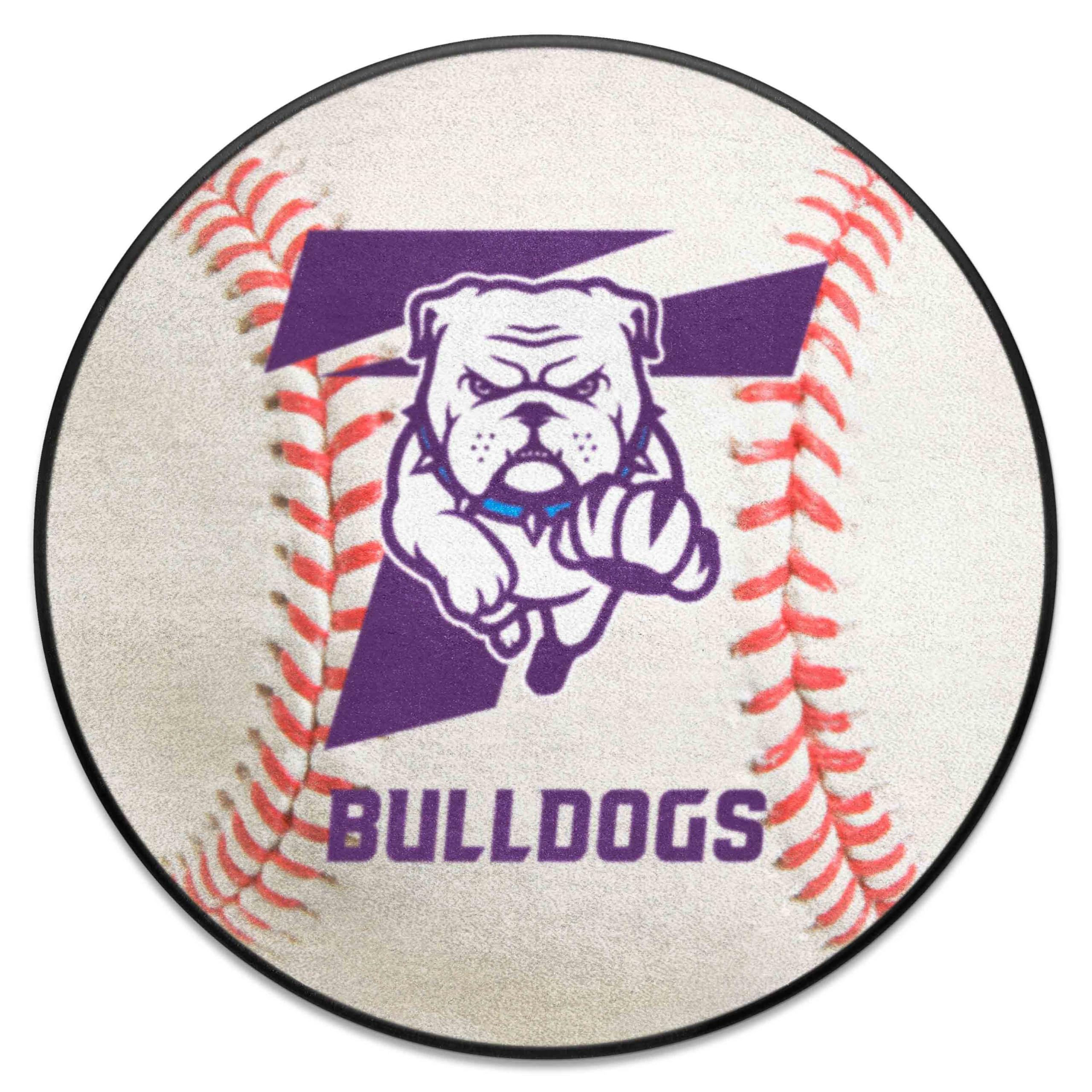 FANMATS 220 Truman State Bulldogs Baseball Shaped Accent Rug - 27in. Diameter