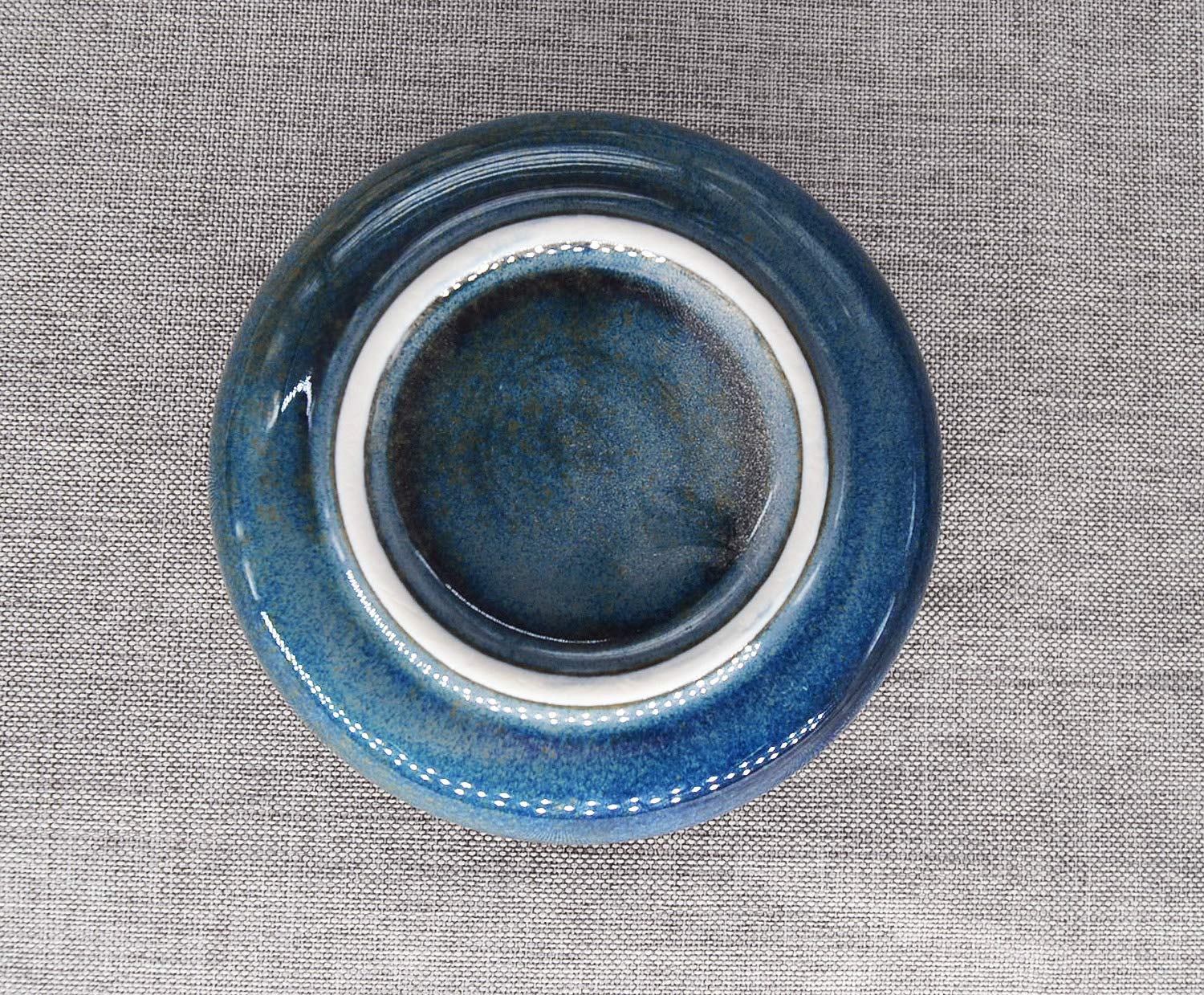 Colias Wing 3.5 Inch Vintage Style Kiln Glazed Ceramic Side Dishes Korean Bowls Seasoning Dishes Soy Dipping Sauce Dishes-Set Of