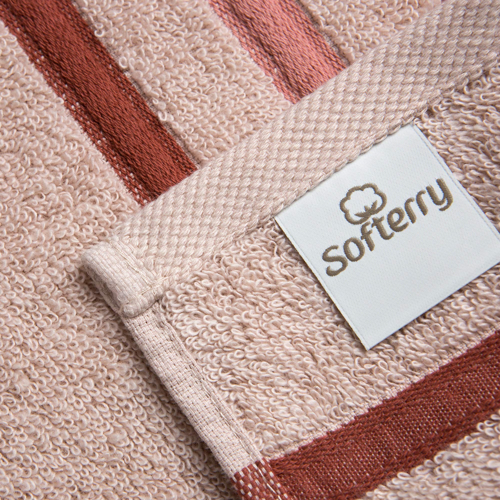 Softerry Finesse Bath Towel Set - 100% Soft Cotton - Extra Absorbent Plush And Fluffy - Luxury Hotel & Spa Quality - Fade Resist
