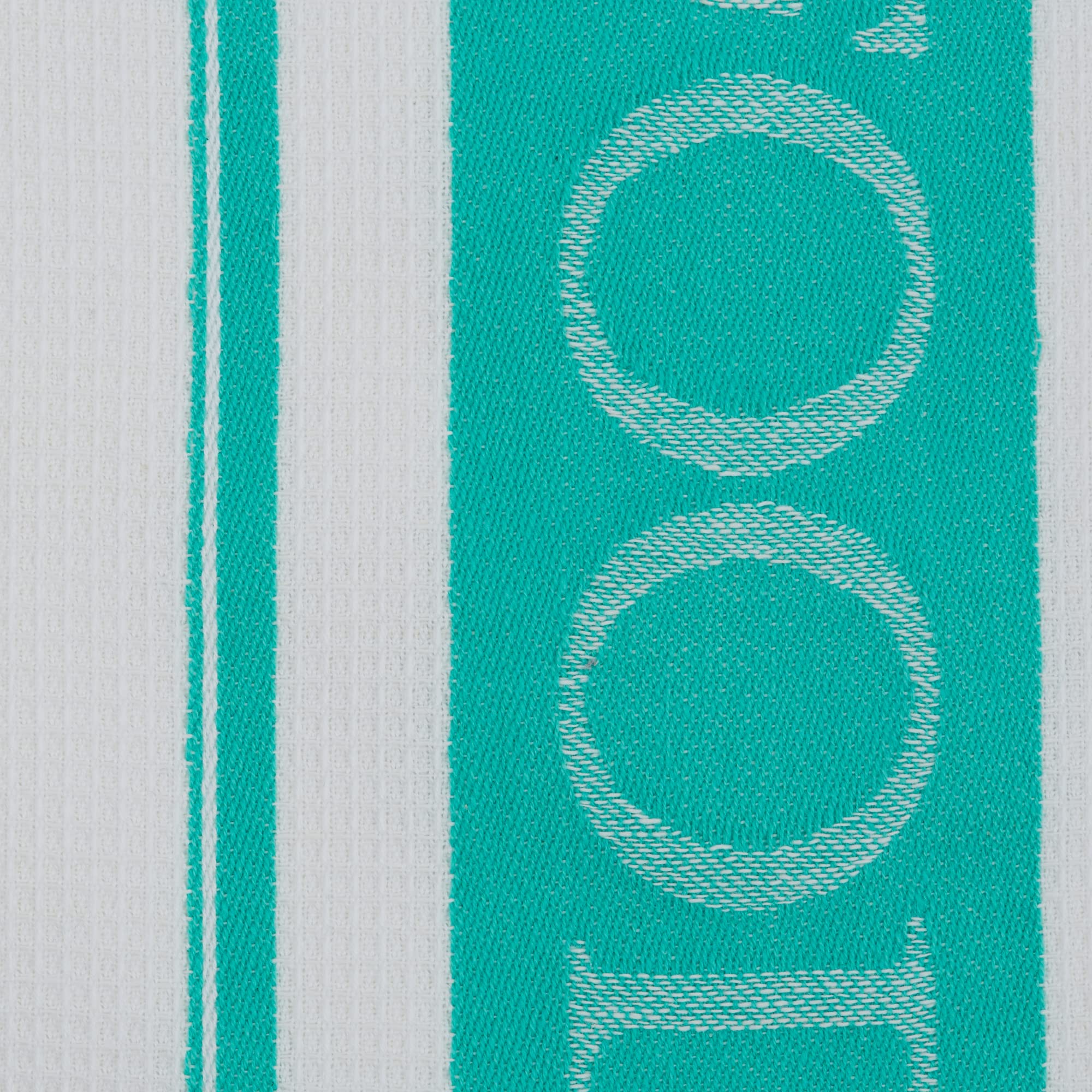 Dii Everyday Collection Foodie Kitchen Set, Dishtowel & Dishcloth, Teal, 5 Piece