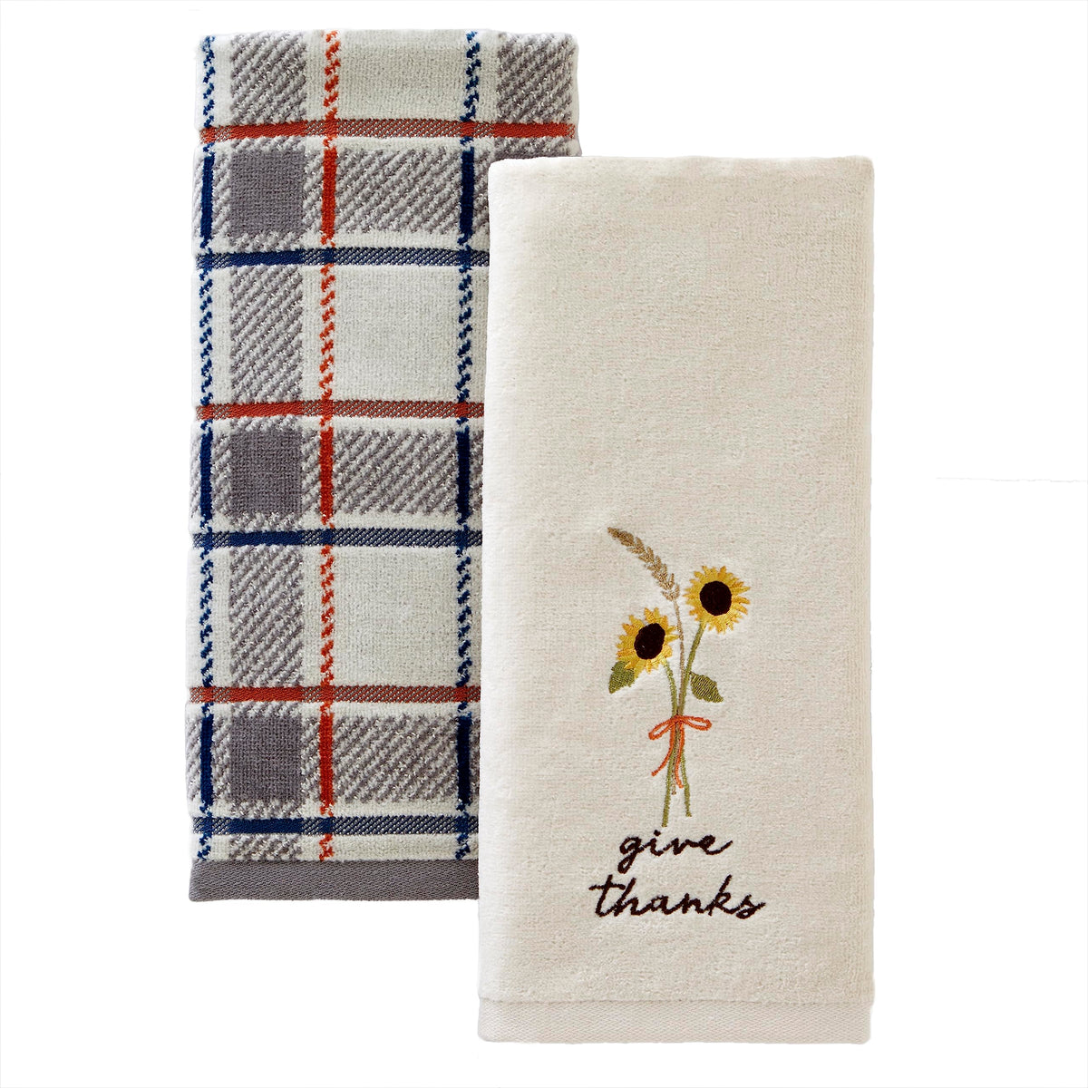 Skl Home Give Thanks 2 Pc Hand Towel Set