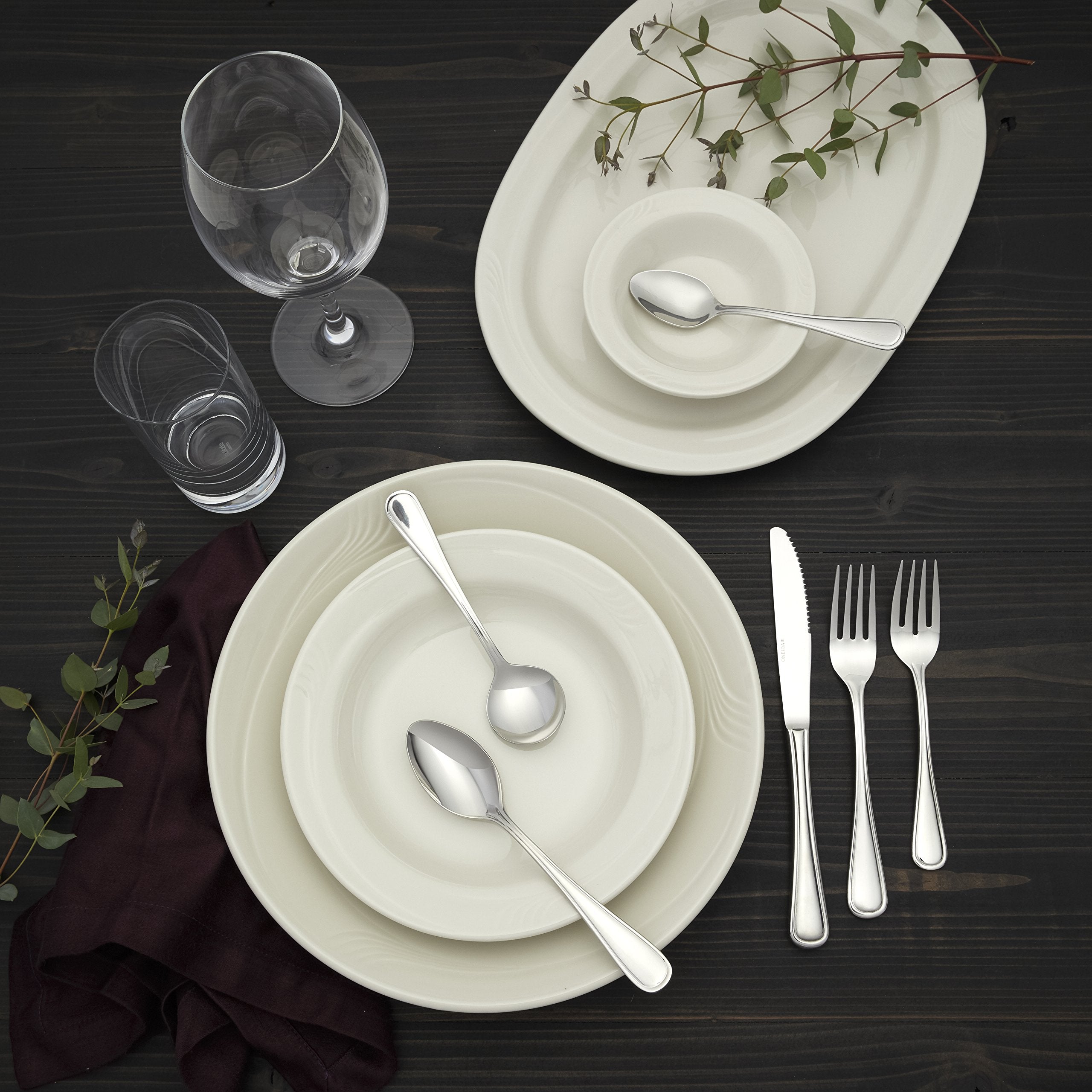 Oneida Foodservice New Rim Table Forks, 12, 18/10 Stainless