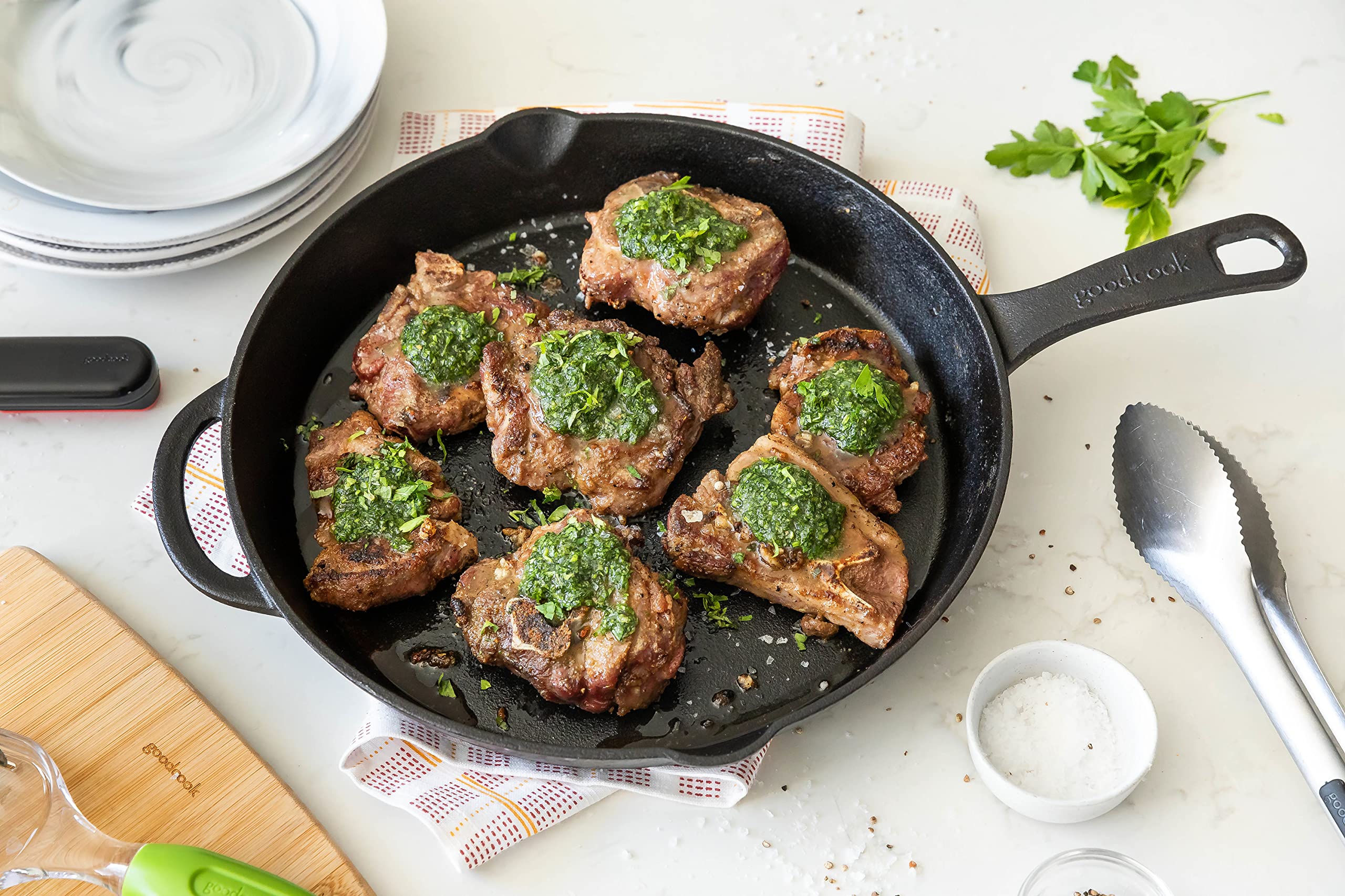 Good Cook Cast Iron 10 Inch Skillet
