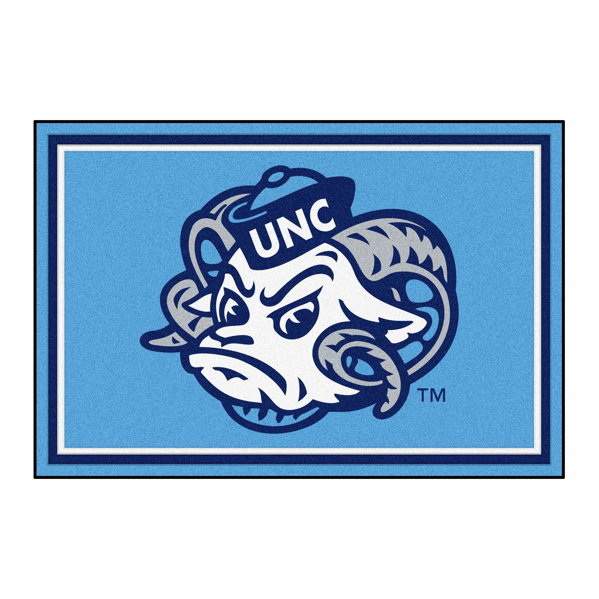 Fanmats UNC Tar Heels Rug 5x8