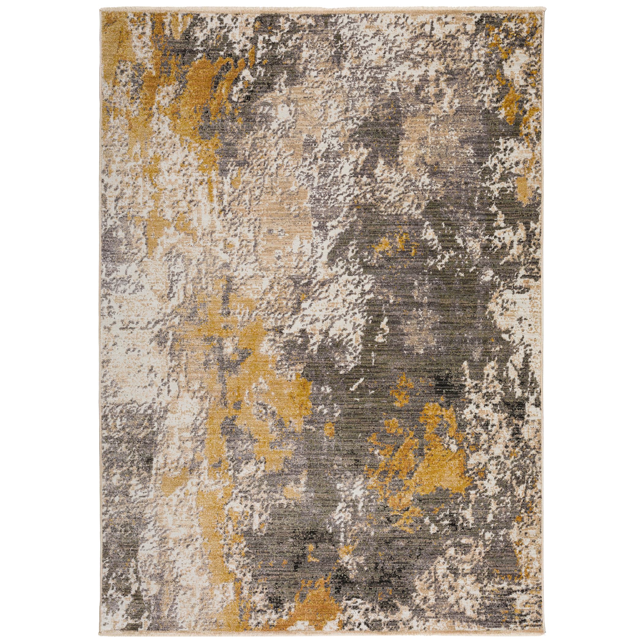 Dalyn Rugs Odessa OD9 Gray 5 x 76 Rectangle Soft Area Rug, Easy Clean, Non Shedding, Bedroom, Entry, Living Room, Dining Room,