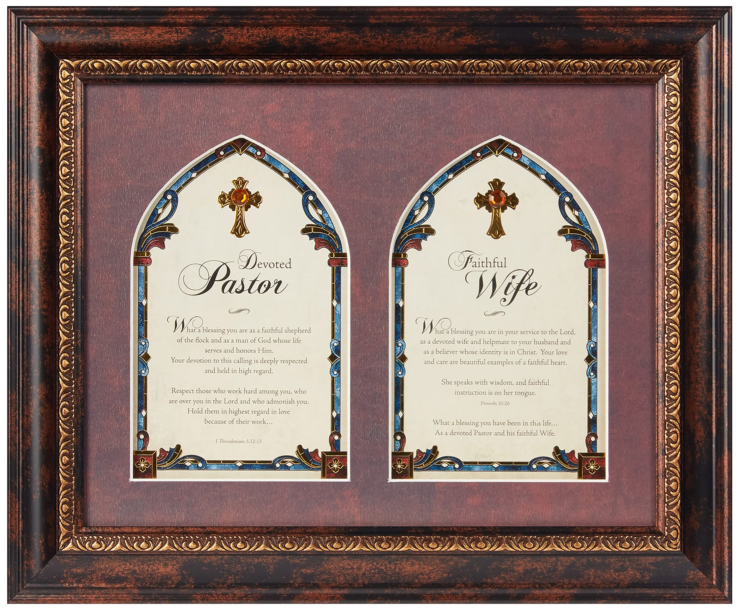 Faithworks Pastor'S Wife Framed Wall/Tabletop Art, 17 X 14