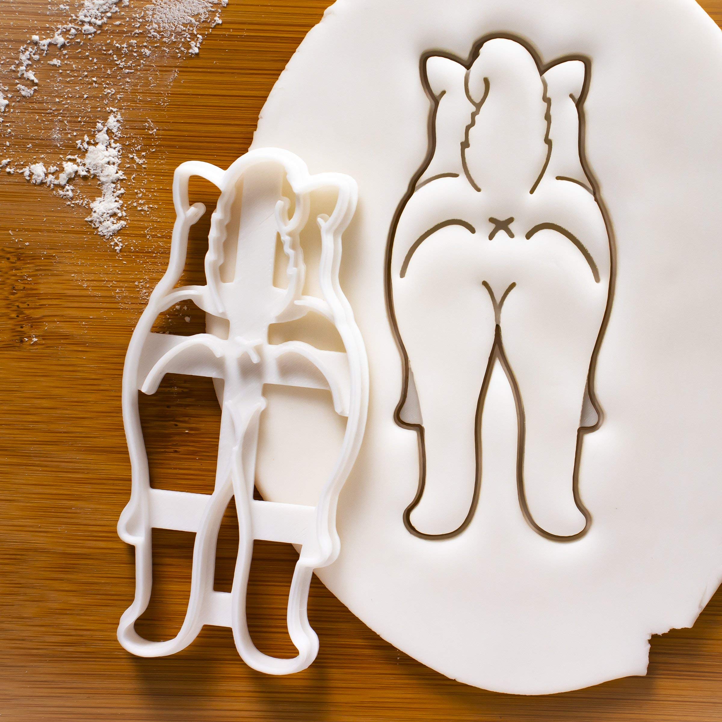 Shiba Inu Butt Cookie Cutter, 1 Piece - Bakerlogy