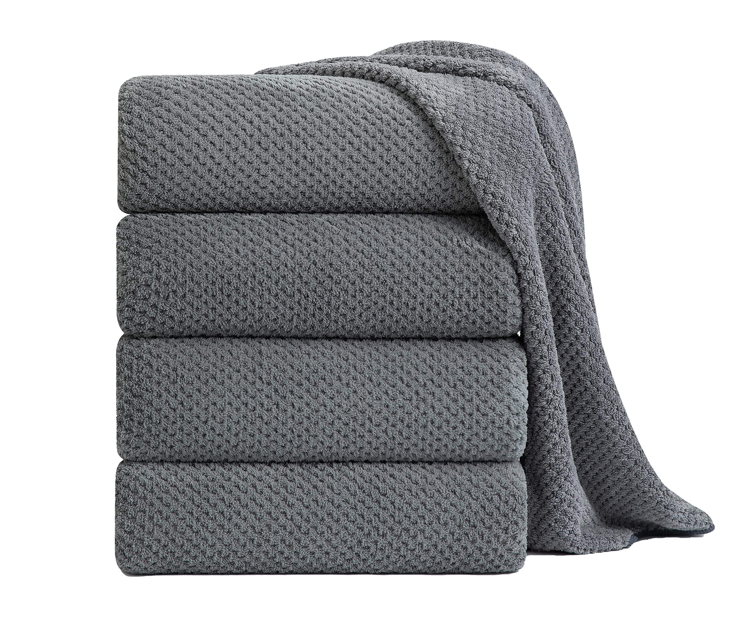 Extra Large Bath Towel Sheet Set 35X70 Inches - Oversized Highly Absorbent Towels Set,Jumbo Microfiber - Quick Dry, Lightweight,