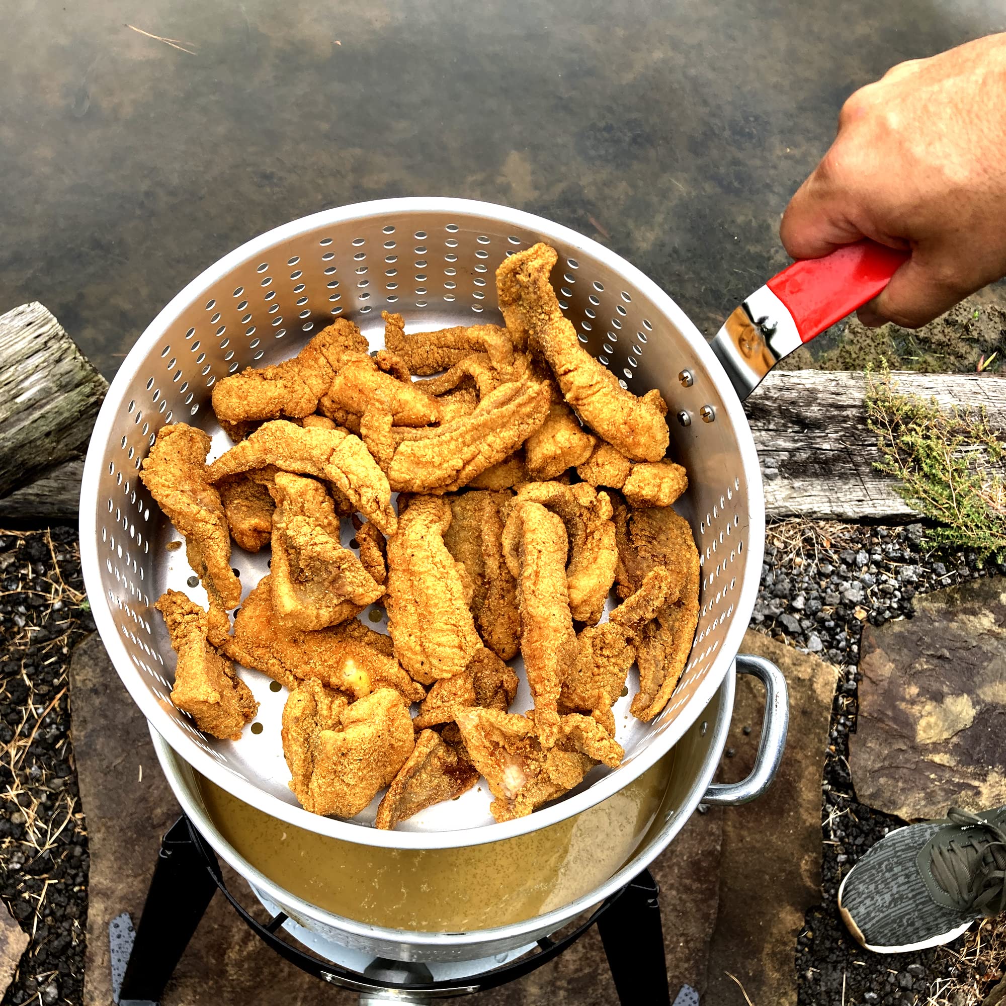 Bayou Classic Aluminum Deep Fryer 10 Qt