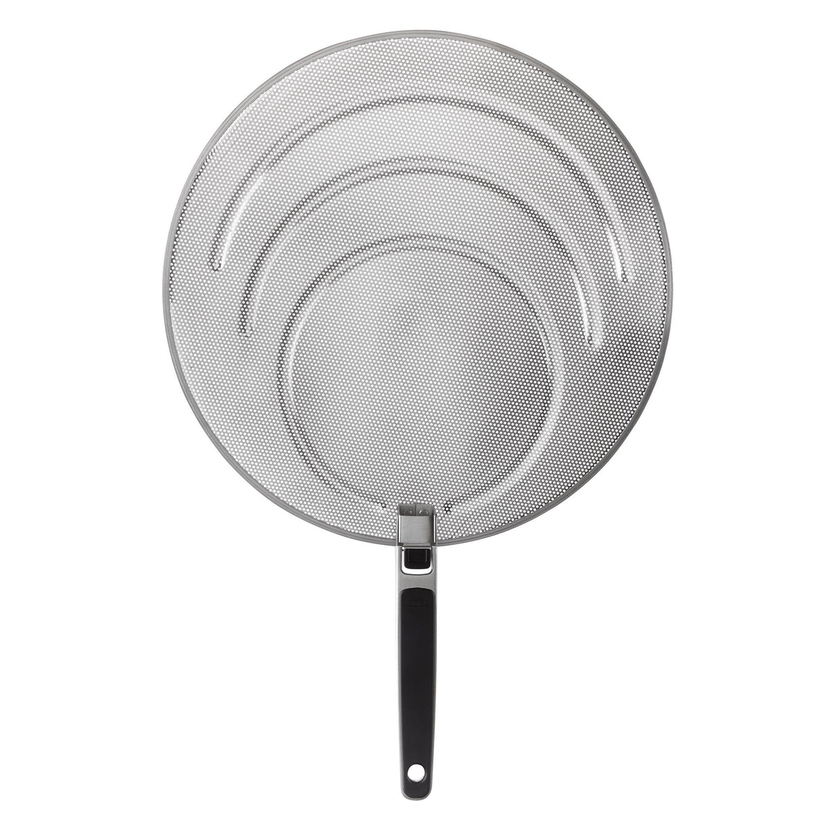 Oxo Good Grips Stainless Steel Splatter Screen With Folding Handle, Silver