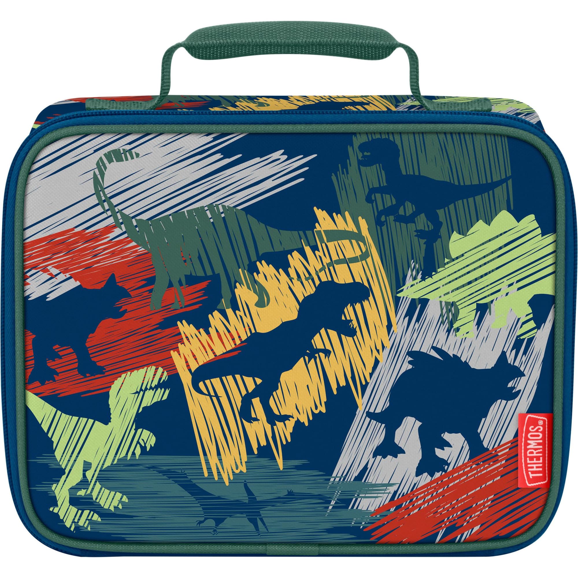Thermos Standard Lunch Kit, 71/2H x 91/2W x 33/4D, Dinosaur Print