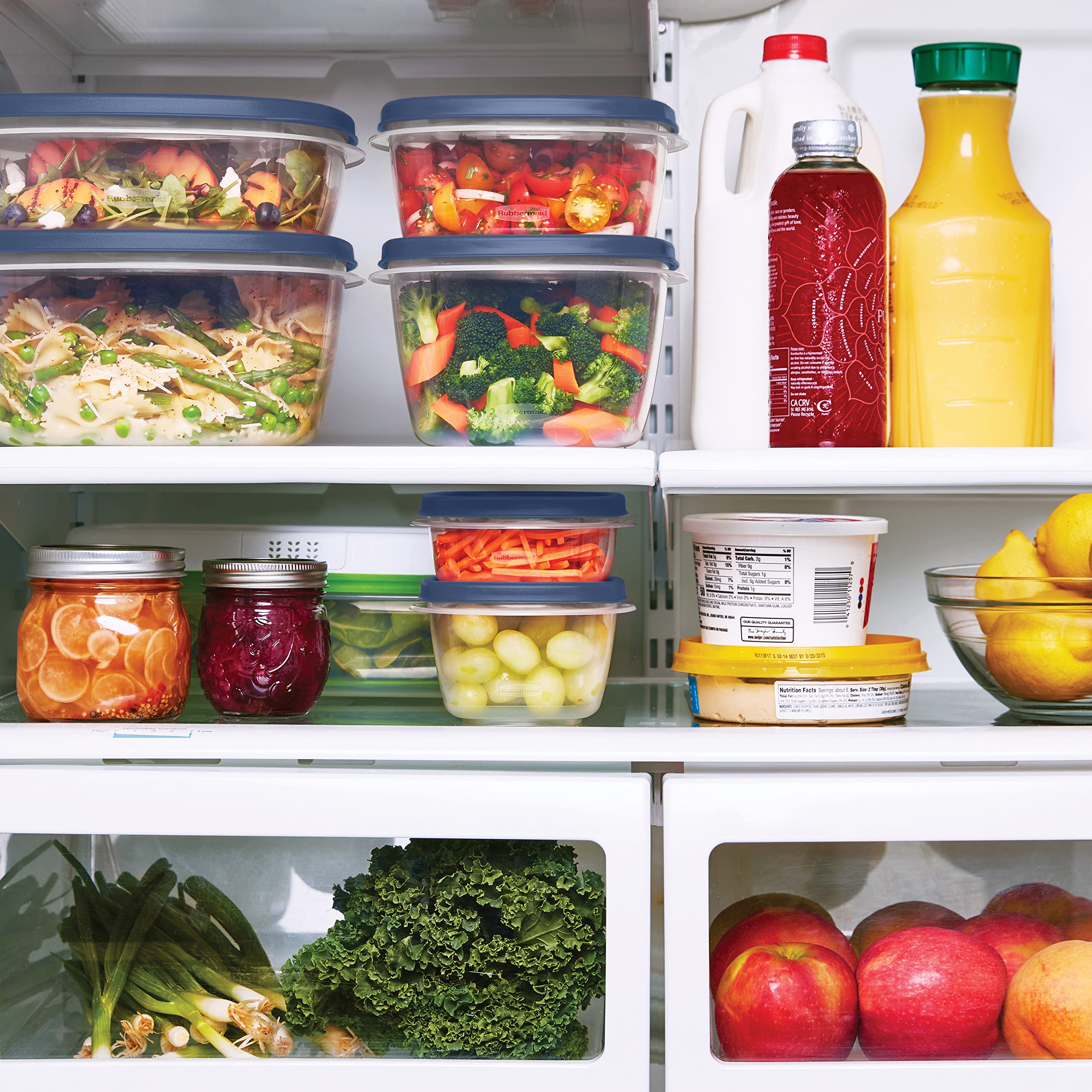 Rubbermaid Easyfindlids Food Storage Containers