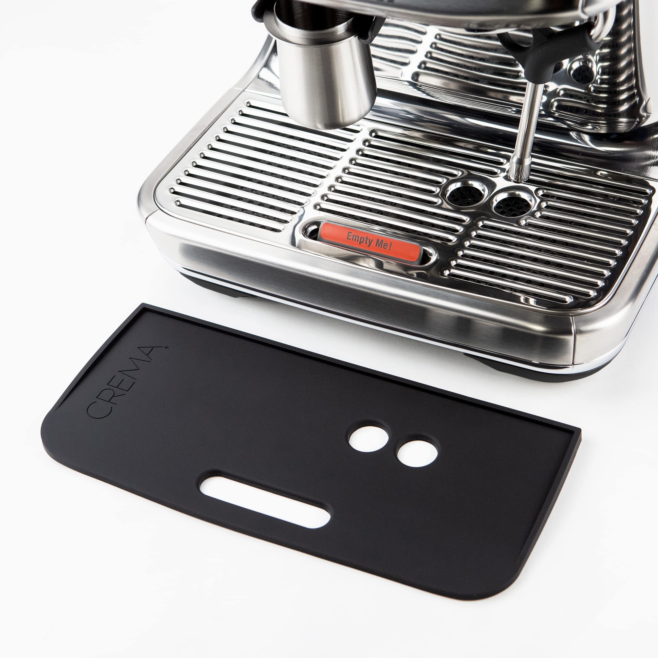 Crema Coffee Products | Tamping Mat - Barista Pro | Non-Slip Silicone | Firm & Secure Mat | Protect Countertops & Portafilter |