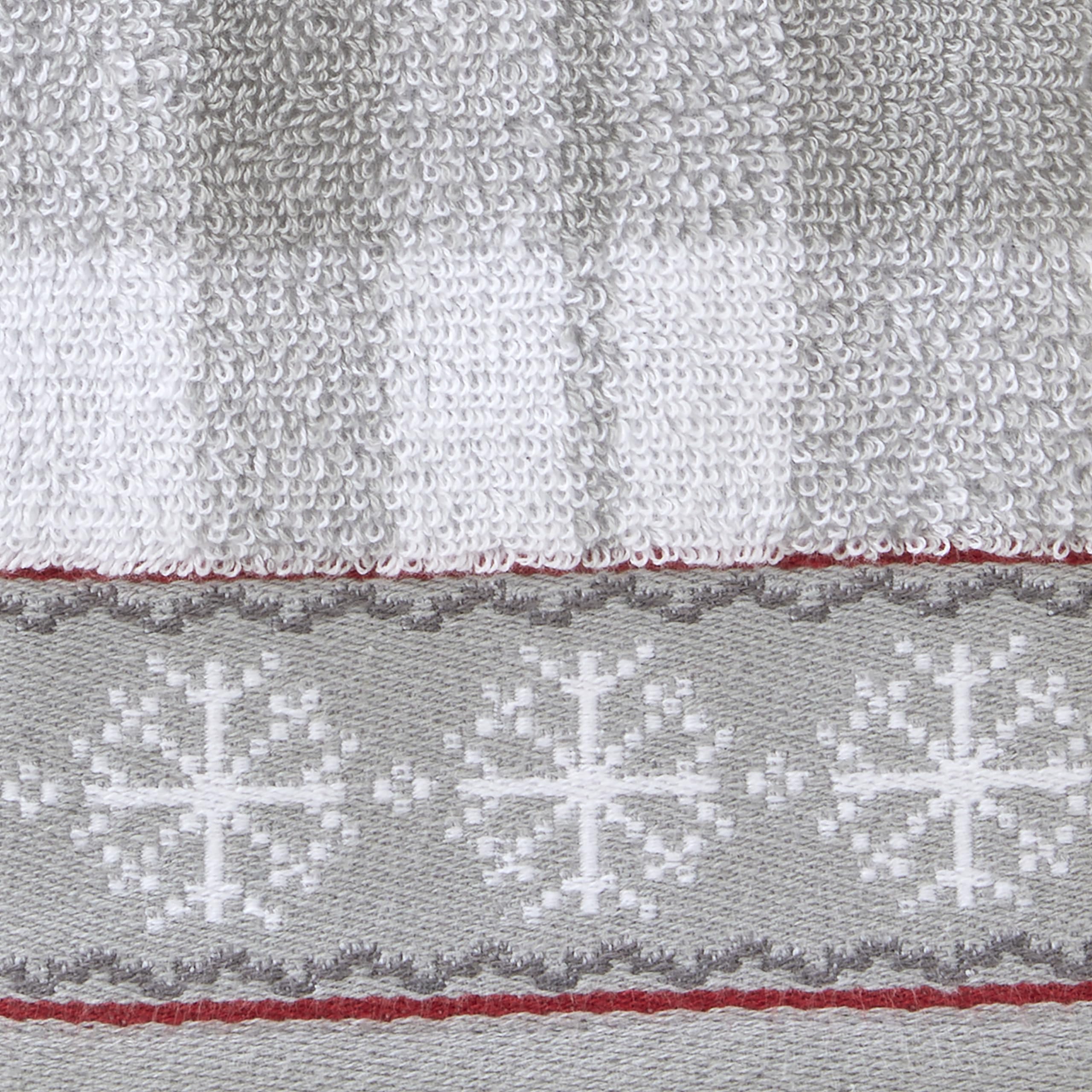 Skl Home Winter/Christmas Whistler Plaid Hand Towel Set For Bath/Kitchen/Bar & Gift, 16'' X 25'', 2 Count