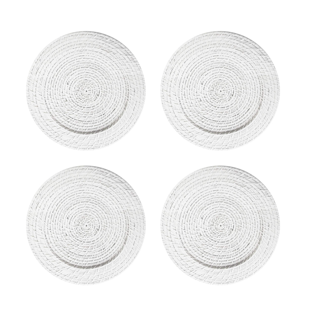 American Atelier Charger Plate Large 13    Set Of 4 Decorative Service Plate For Home, Professional Fine Dining Perfect For Upsc