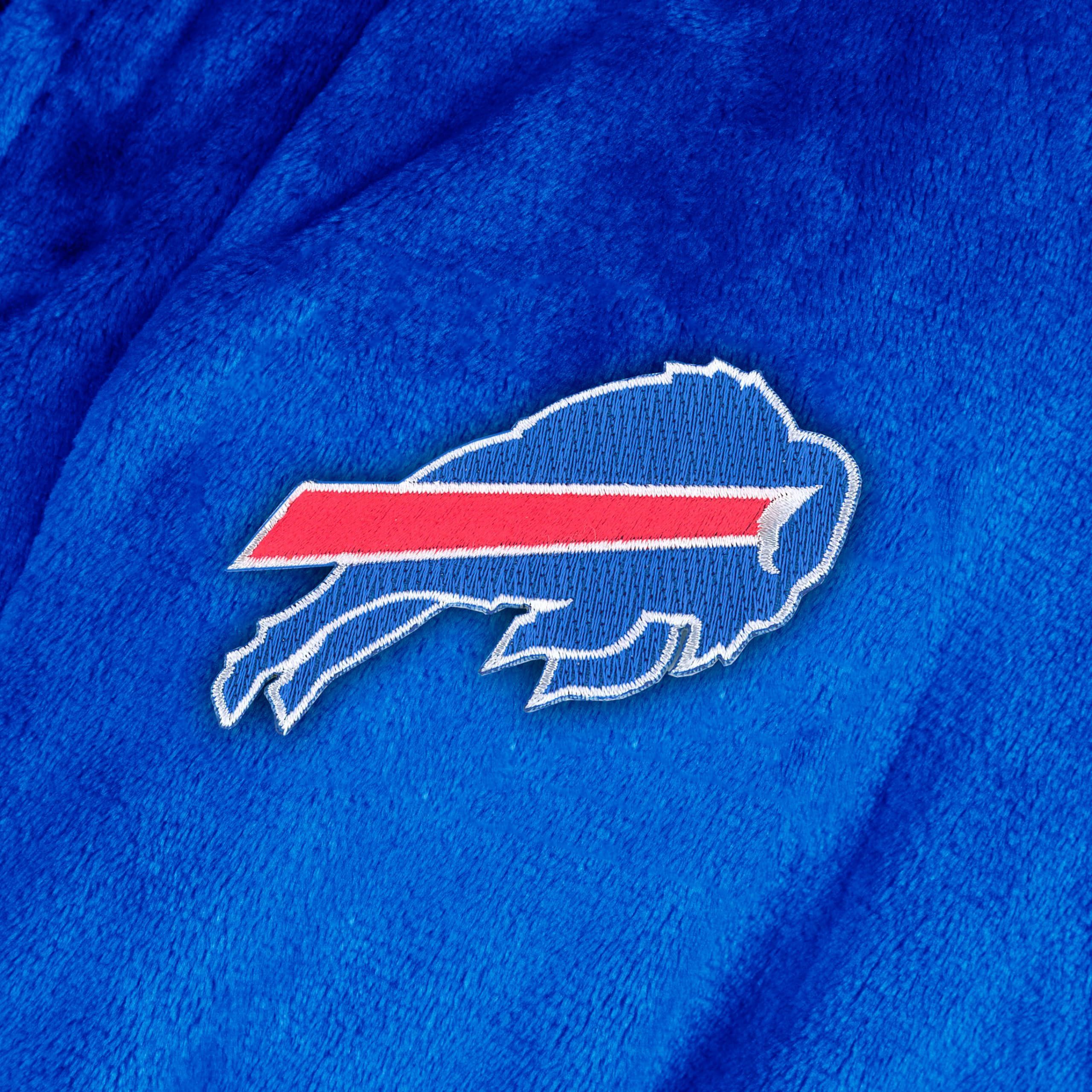 Northwest Nfl Buffalo Bills Unisexadult Silk Touch Bath Robe, Large/Xlarge, Team Colors, One Size