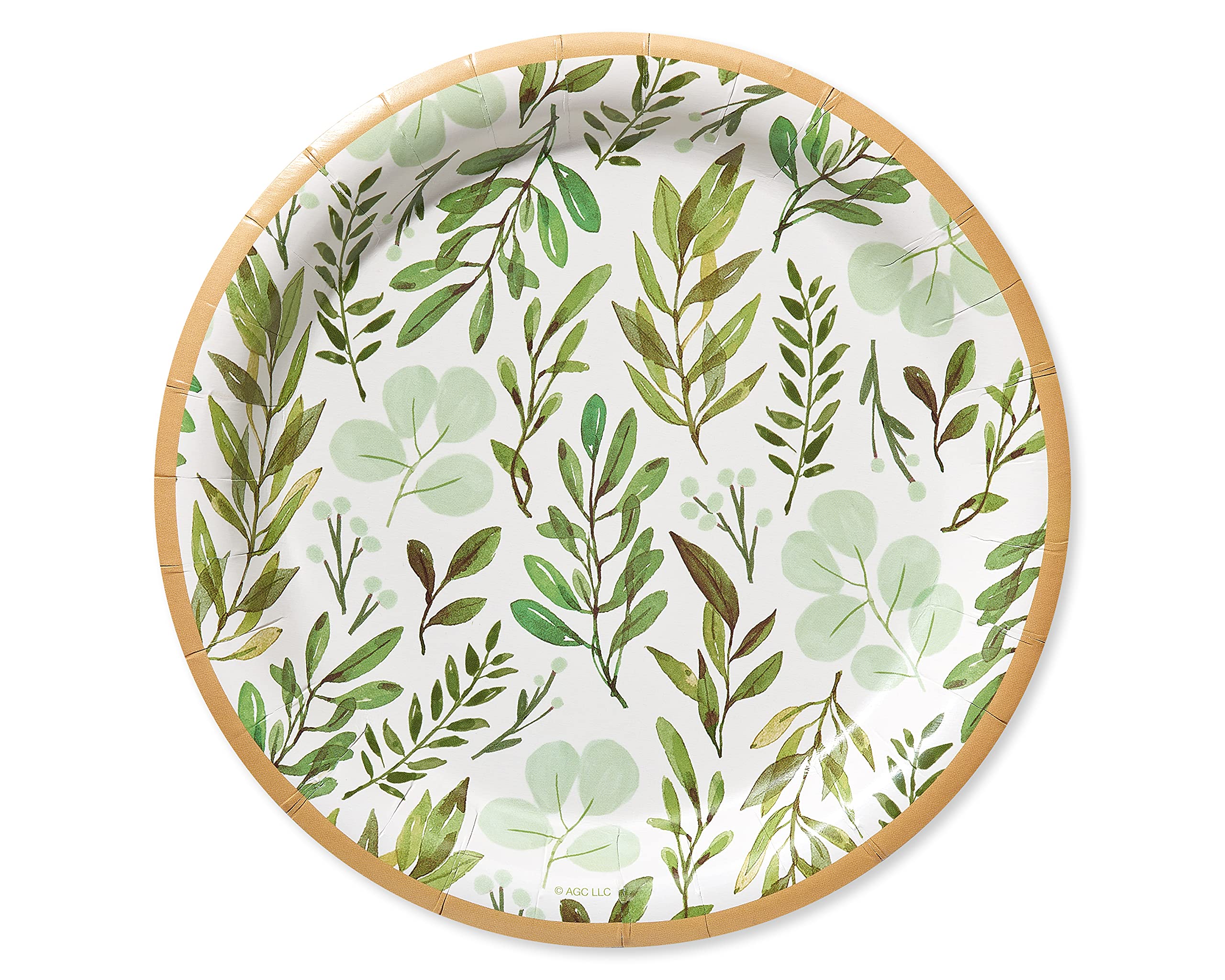 American Greetings Wedding Or Bridal Shower Party Supplies, Dessert Plates (36-Count)