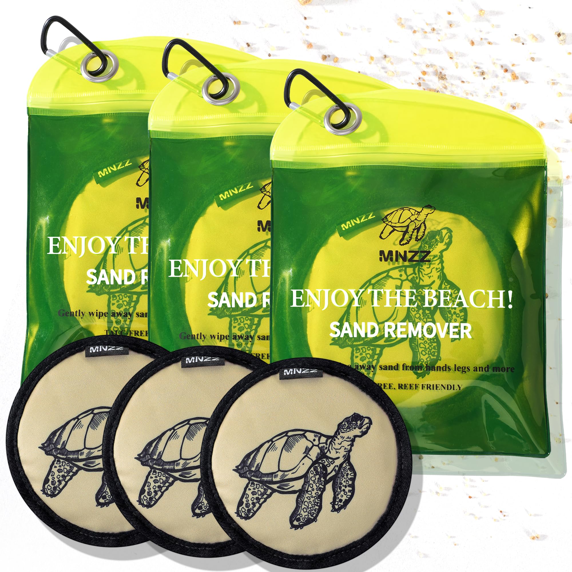 Beach Sand Remover Sand Eraser Kids Women Men Family 2024 Summer Vacation Essentials Cruise Must Haves Day Travel Accessories Su