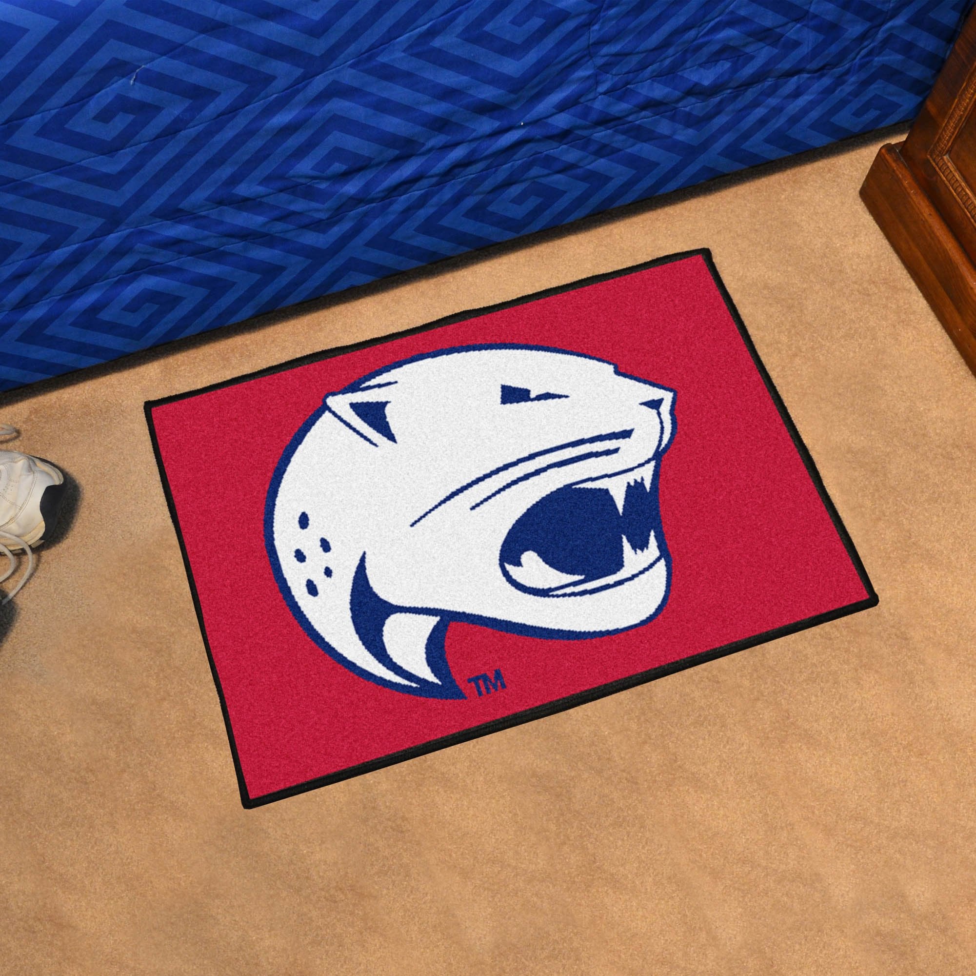 FANMATS South Alabama Sports Team Logo Starter Rug 19x30