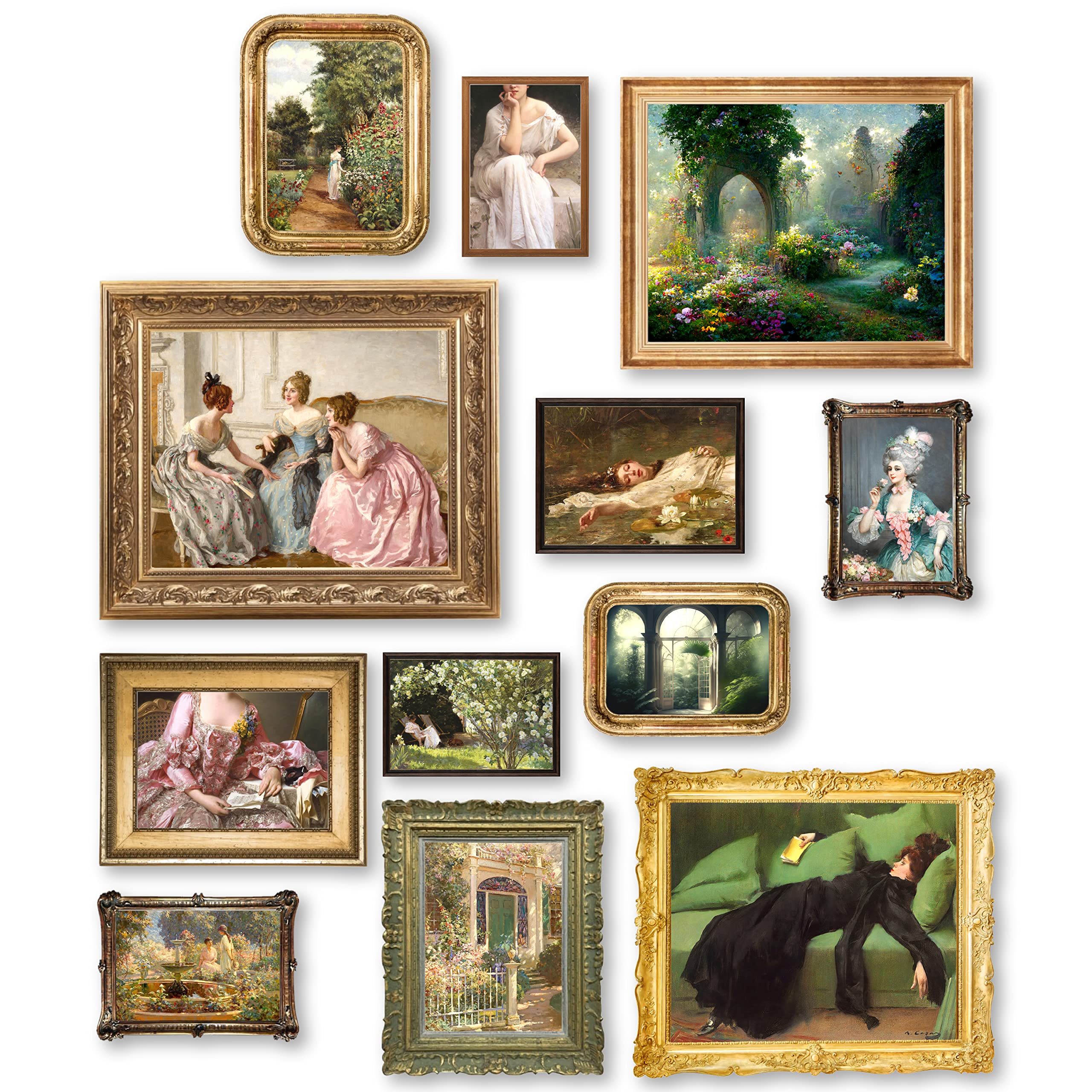 97 Decor Gothic Victorian Decor For Home - Antique Victorian Wall Decor, Victorian Pictures For Wall, Vintage Ladies Portrait Po