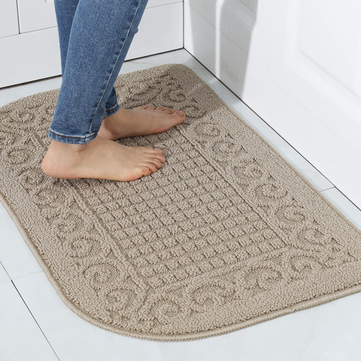 Good Rug Mats Cosy Homeer 32X20 Inch Anti Fatigue Kitchen Rug Mats Are Made Of 100% ...