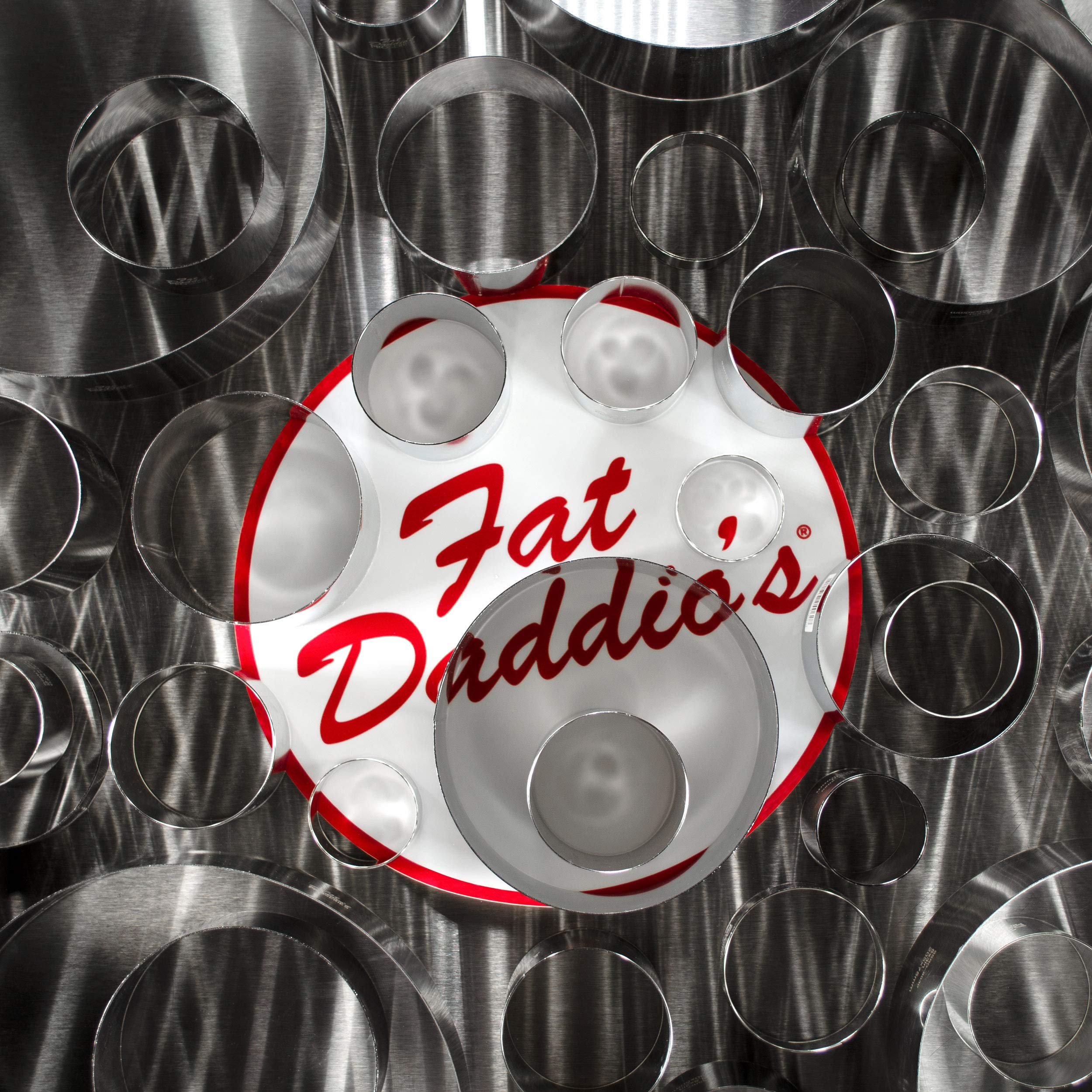 Fat Daddio'S Round Cake & Pastry Ring Stainless Steel, 3 X 1.75 Inch, Silver
