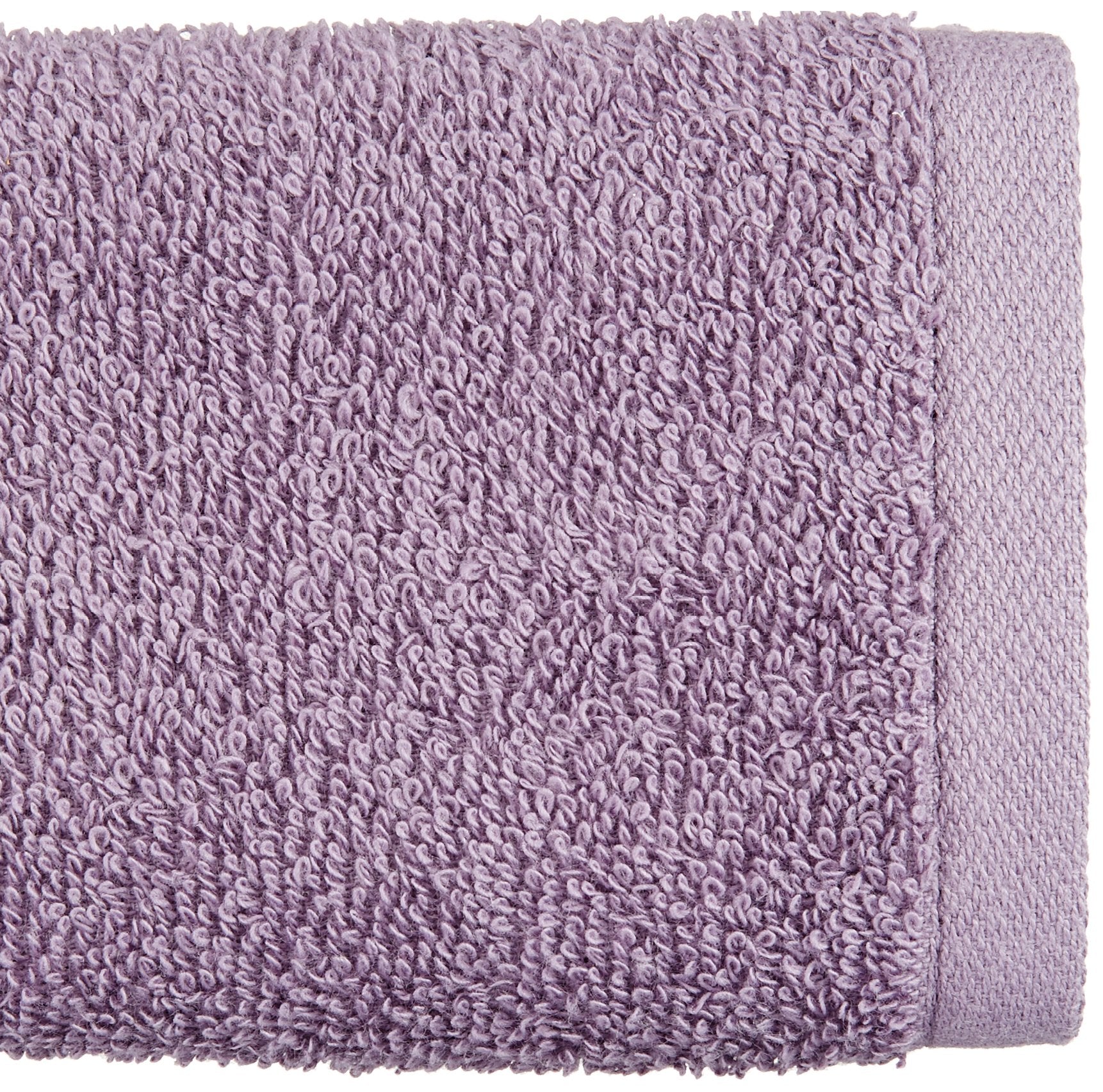 Amazon Basics Washcloth For Bathroom, 100% Cotton Extra Absorbent , Fast Drying - Salon Towels - 24-Pack, Petal Pink, Lavender,