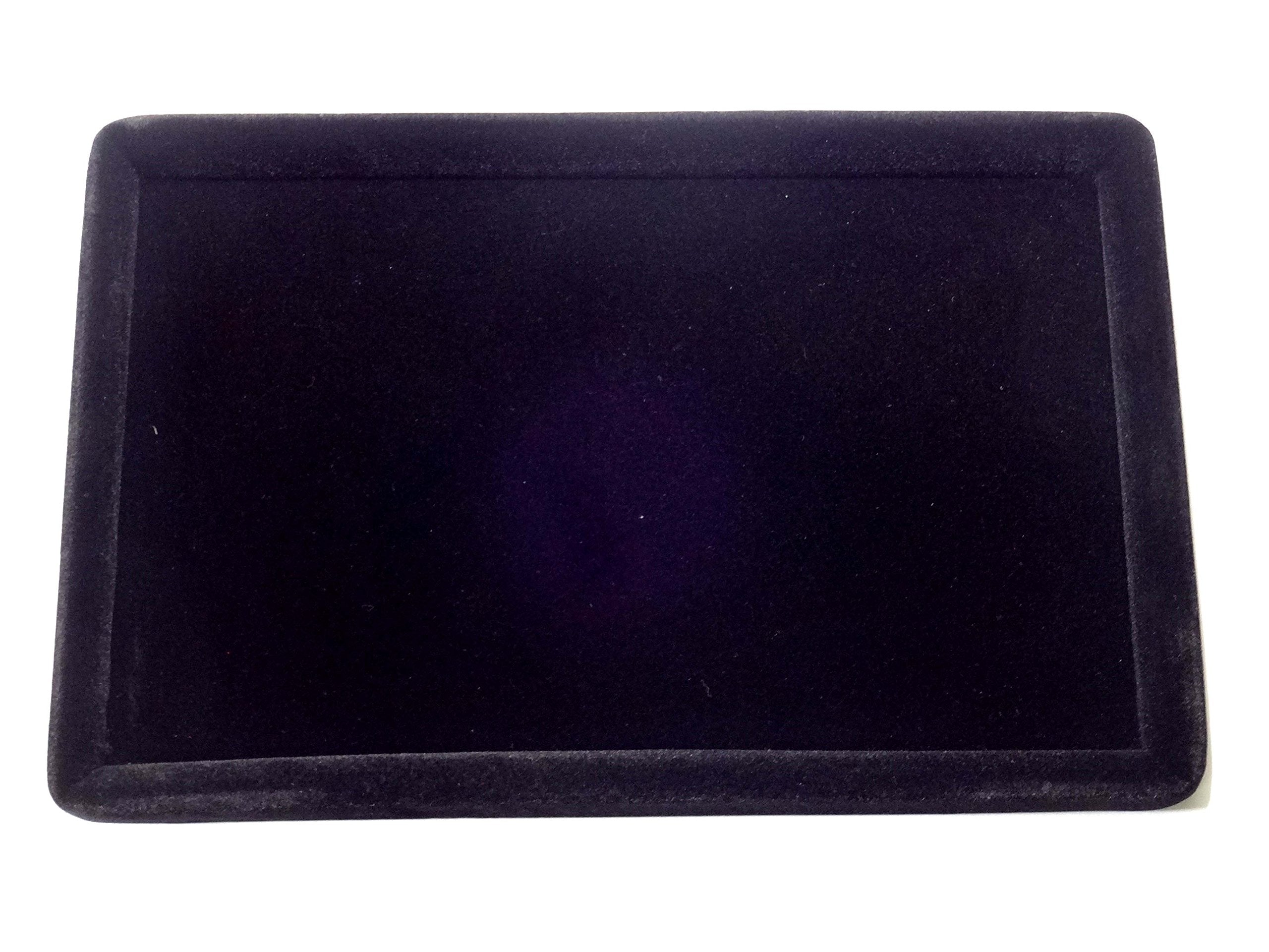 Girija Black 14X10 Velvet Display Tray
