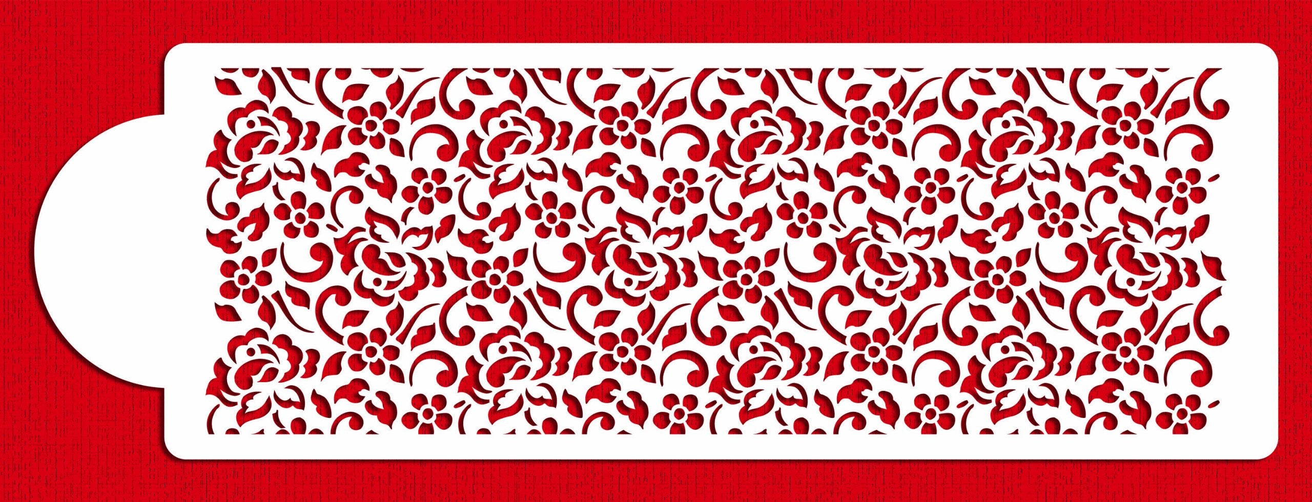 Chantilly Lace 2 Stencil By Designer Stencils