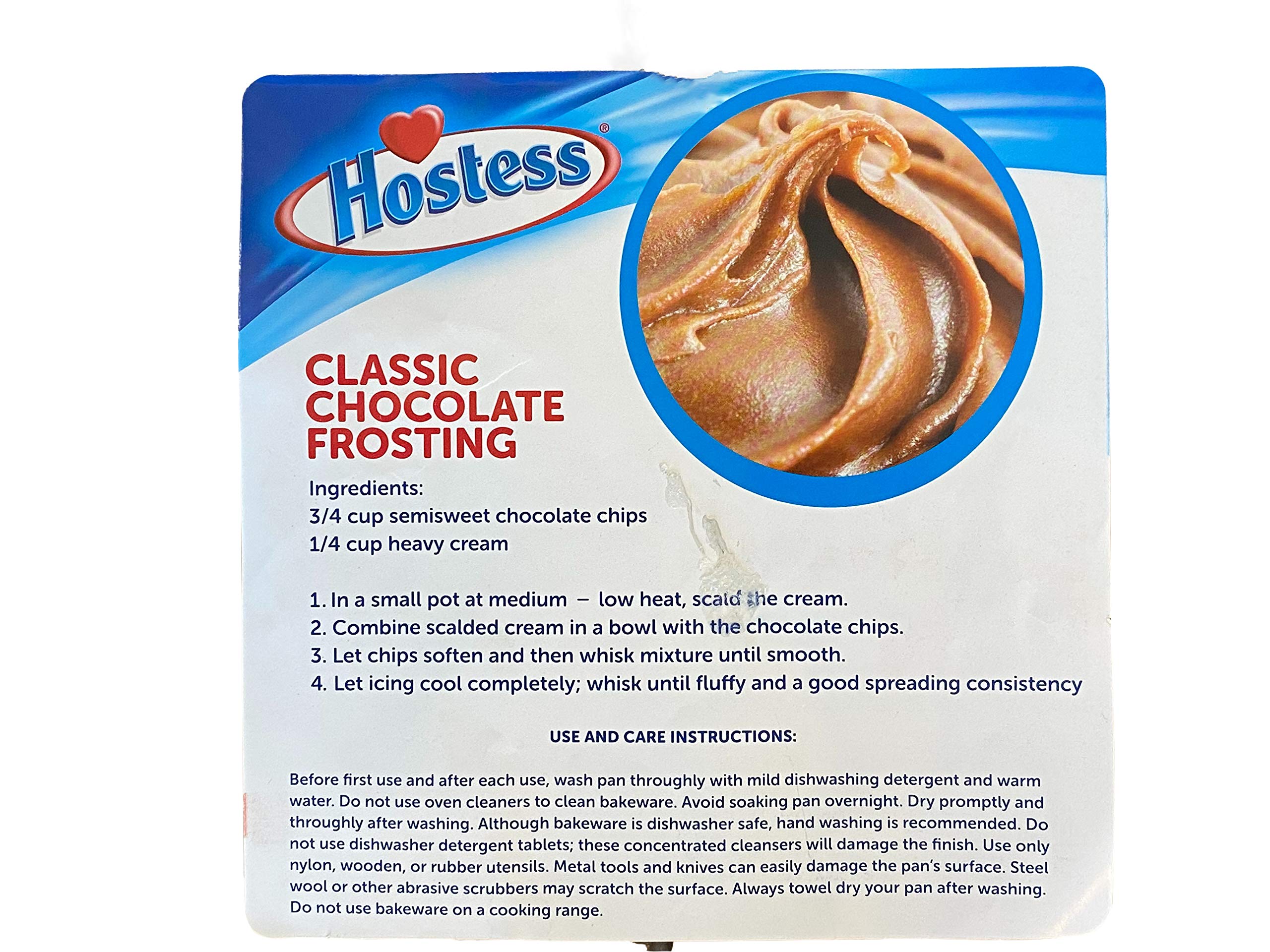 Tribello Hostess Square Baking Pan, Non-Stick Cake Pan 8-Inch