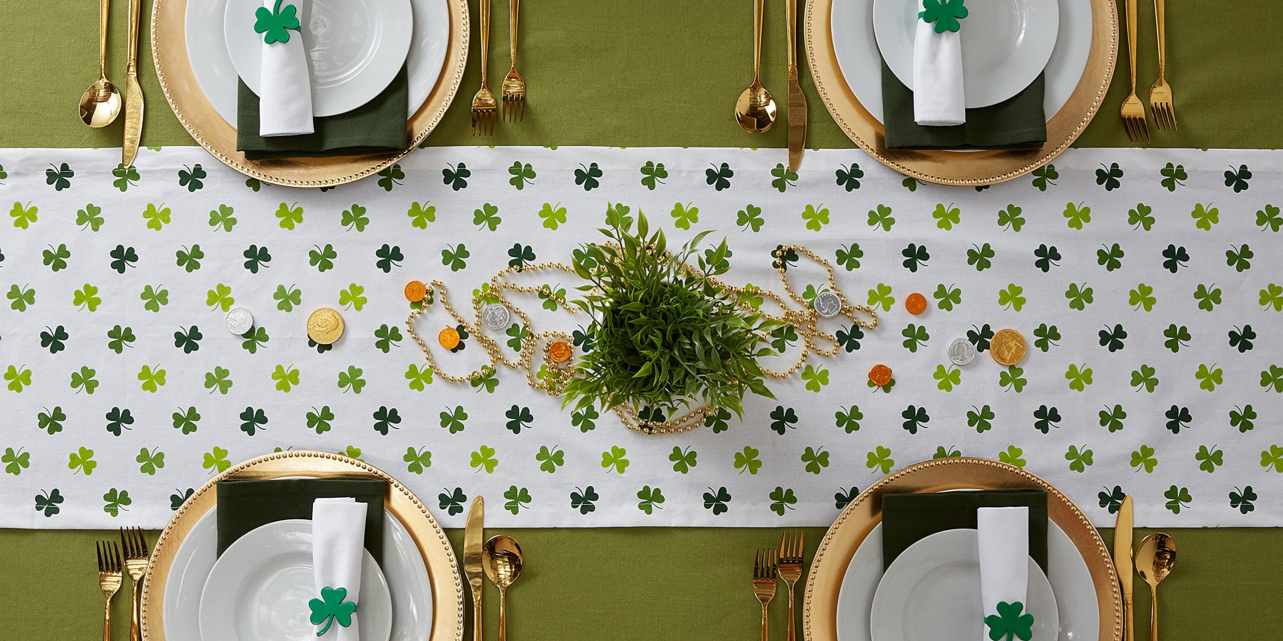 DII Shamrock Jute Placemat (Set of 6)