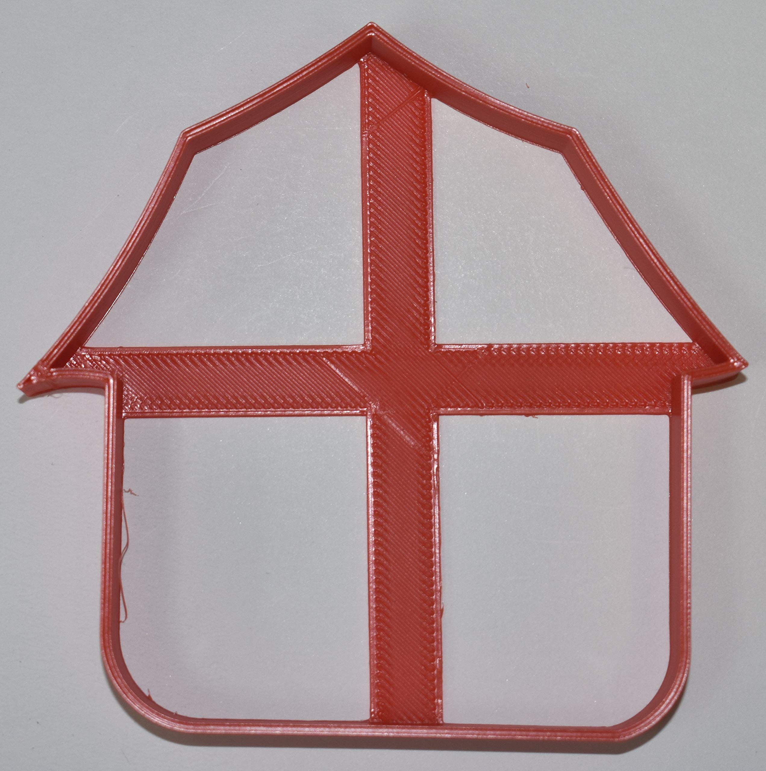 Red Barn Farm Building Agriculture Cookie Cutter Made In Usa Pr663