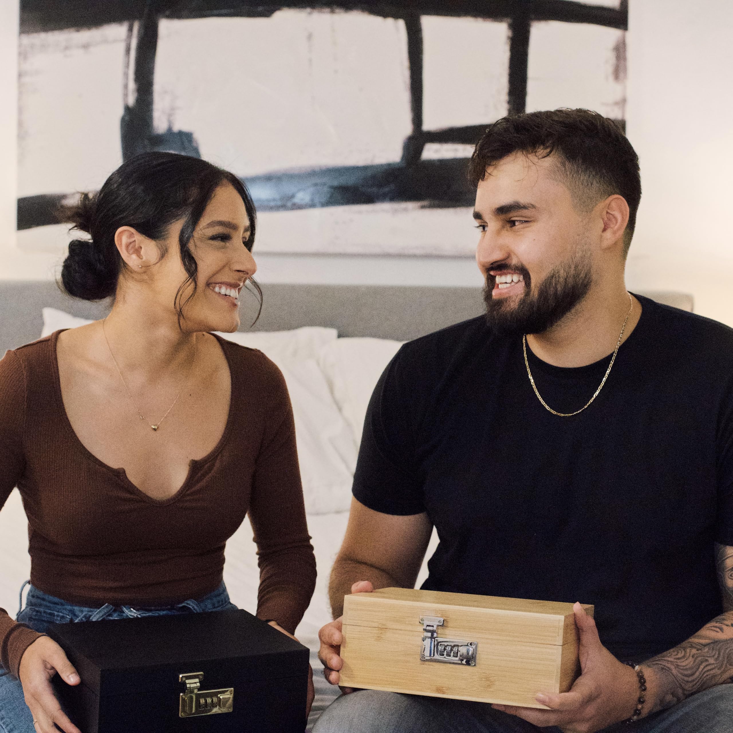 Hashstash - The Og Storage Box (Brown/Silver)