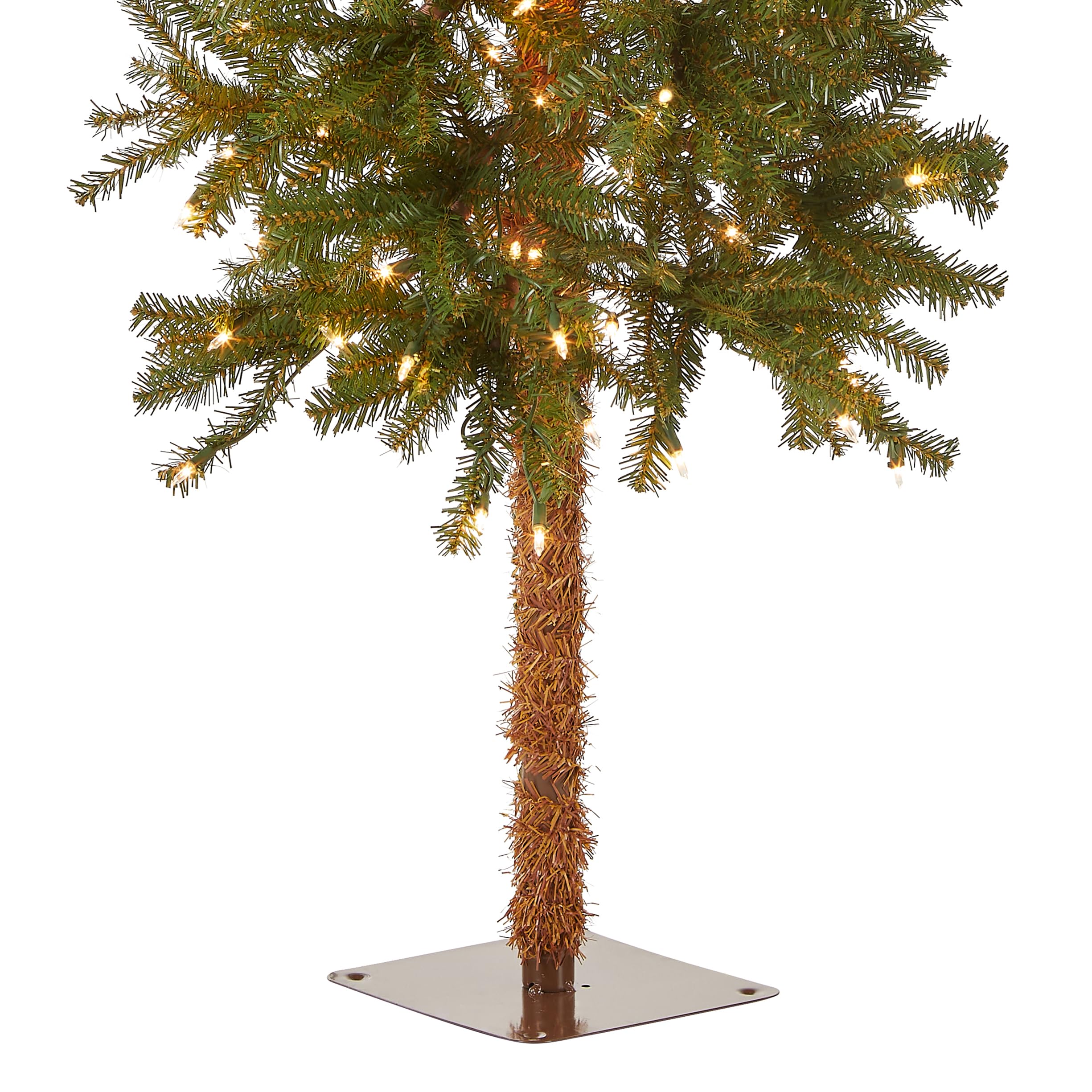 National Tree 6 Foot Hickory Cedar Tree with 200 Clear Lights (CED11-50LO)
