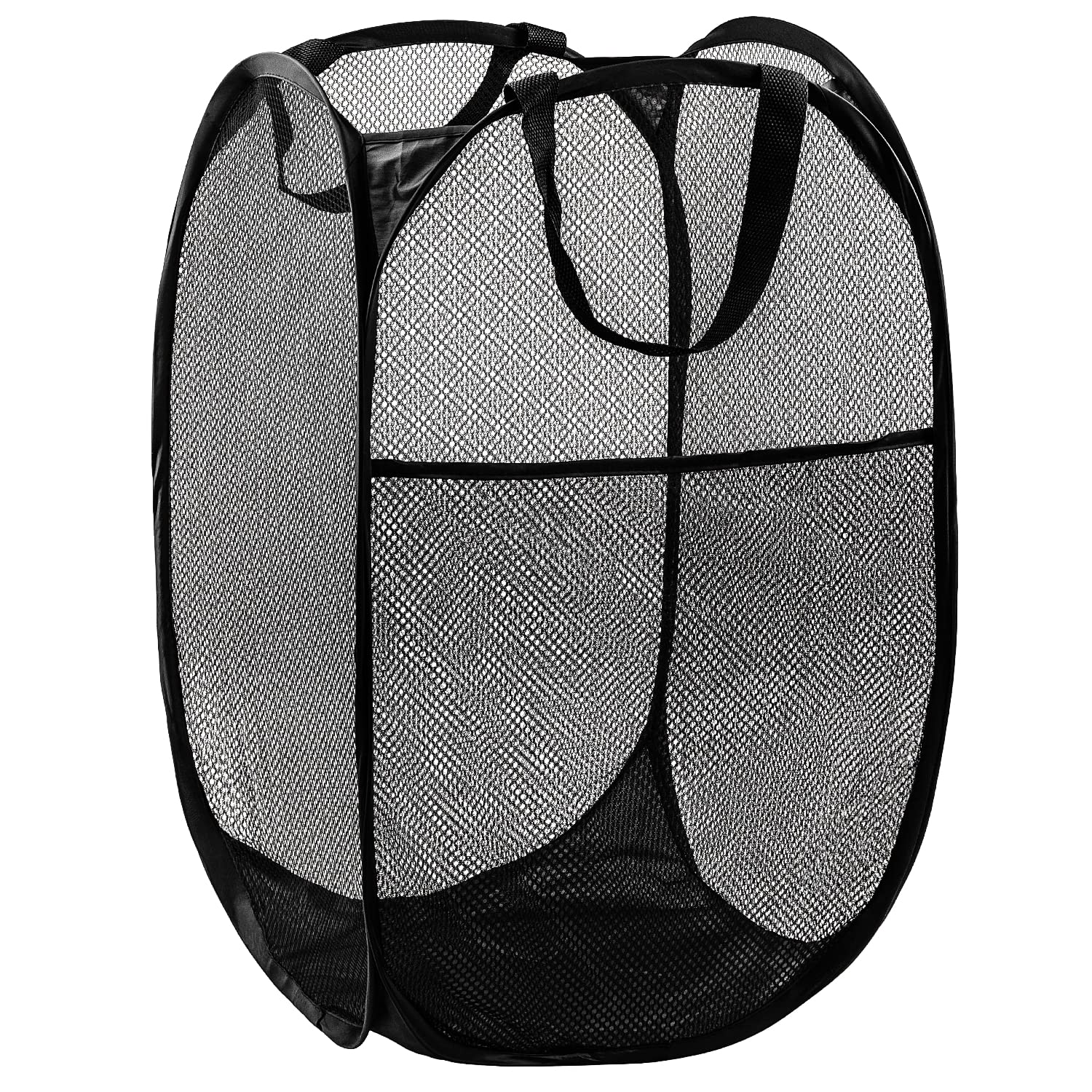 Pop Up Hamper, 1 Pcs Mesh Pop Up Laundry Hamper, Premium Pop Up Laundry Basket, Mesh Laundry Basket, Pop Up Hampers For Laundry,