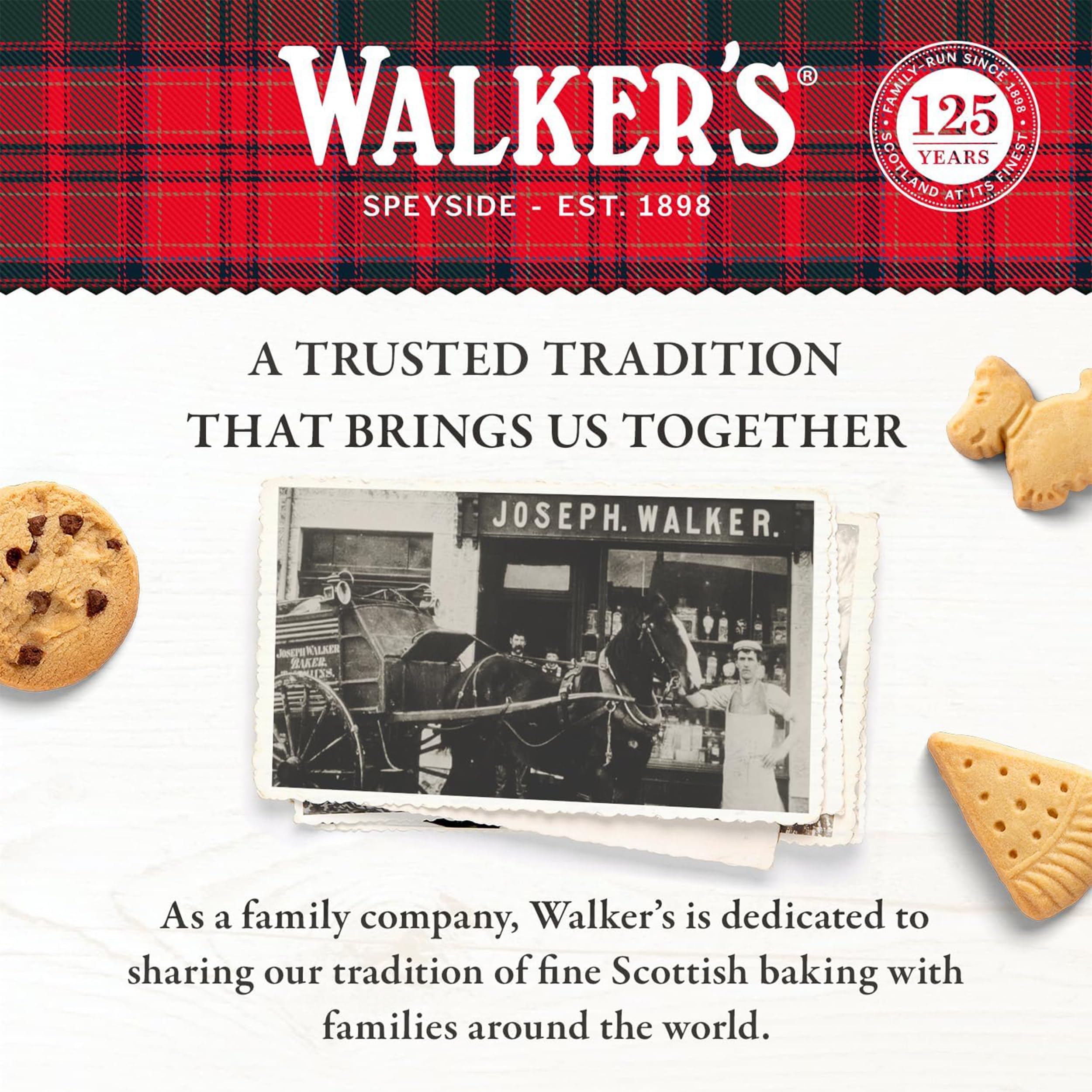 Walkers Shortbread - Cookie Shortbread Gngrbrd Men - Case Of 12 - 4.4 Oz