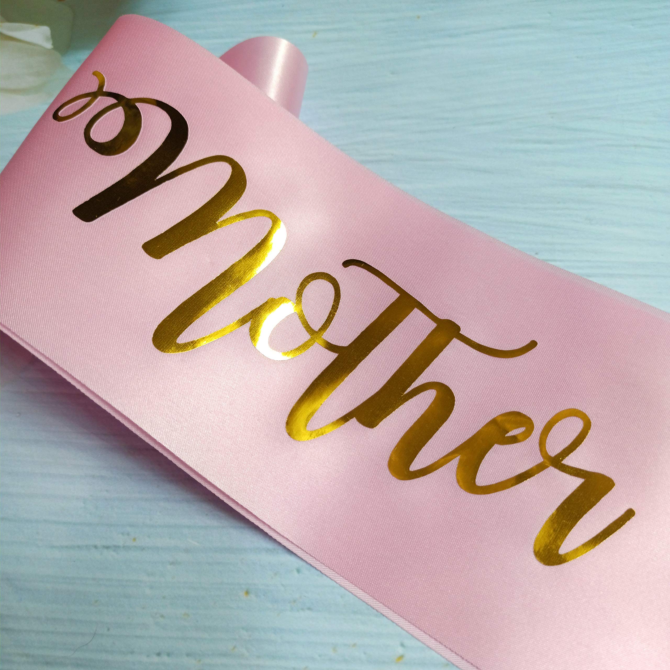 Magnusson'S Garden Mother Of The Bride Sash, Bachelorette Party Sash, Bridal Shower Decorations, Wedding Party Accessories For B