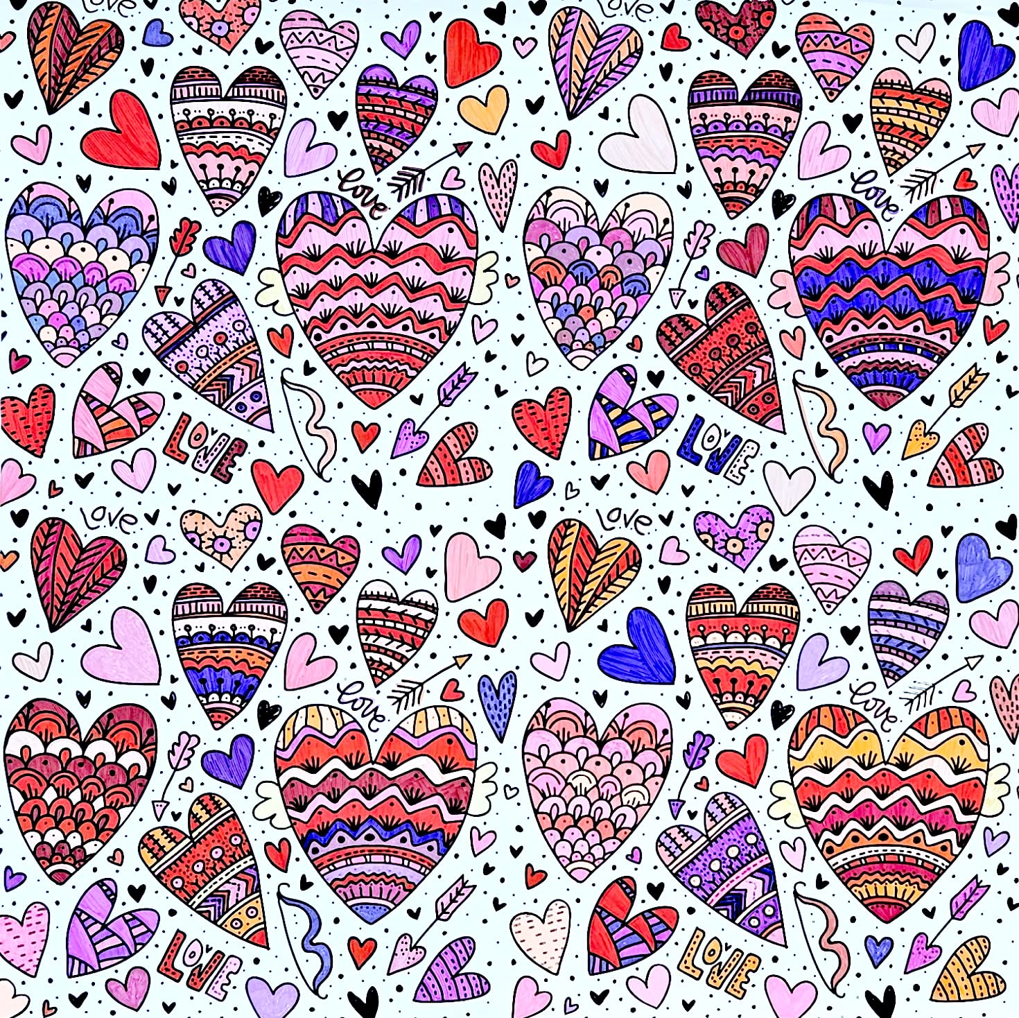 Sjprinter Giant Coloring Poster For Kids And Adults - Great For Care Facilities, Schools, Group And Family Activities (Square Lo